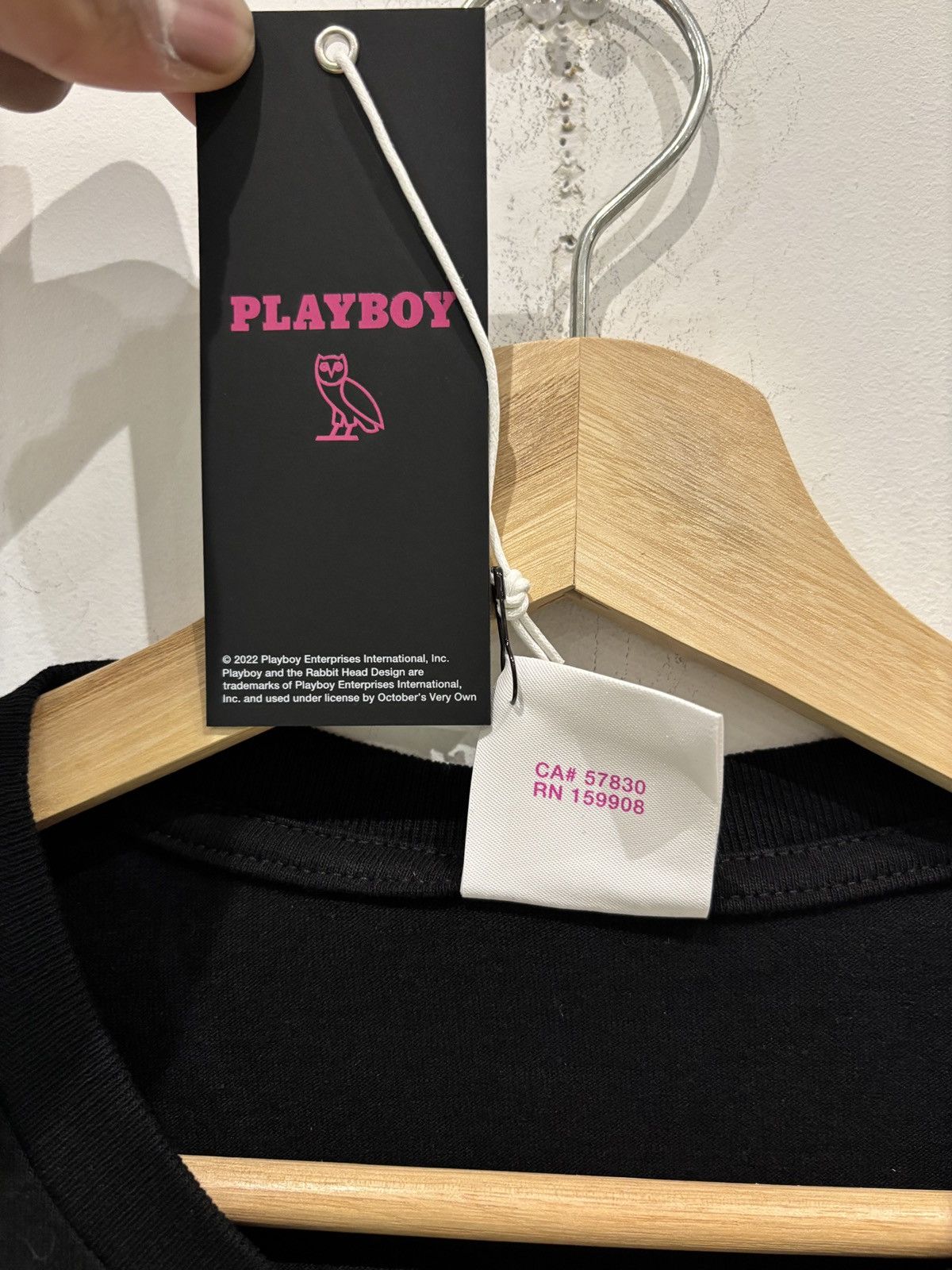 October's Very Own OVO X PLAYBOY Magazine Shirt Black Size: XL Size US XL / EU 56 / 4 - 5 Thumbnail