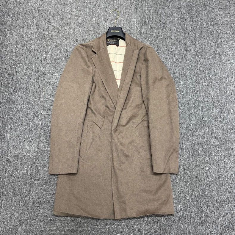 Loro Piana loro piana Camel cashmere lapel long-sleeved suit jacket 25 Size US M / EU 48-50 / 2 - 1 Thumbnail