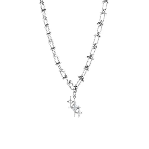 Other Silver Star Pendant Chain Necklace Size ONE SIZE - 3 Thumbnail