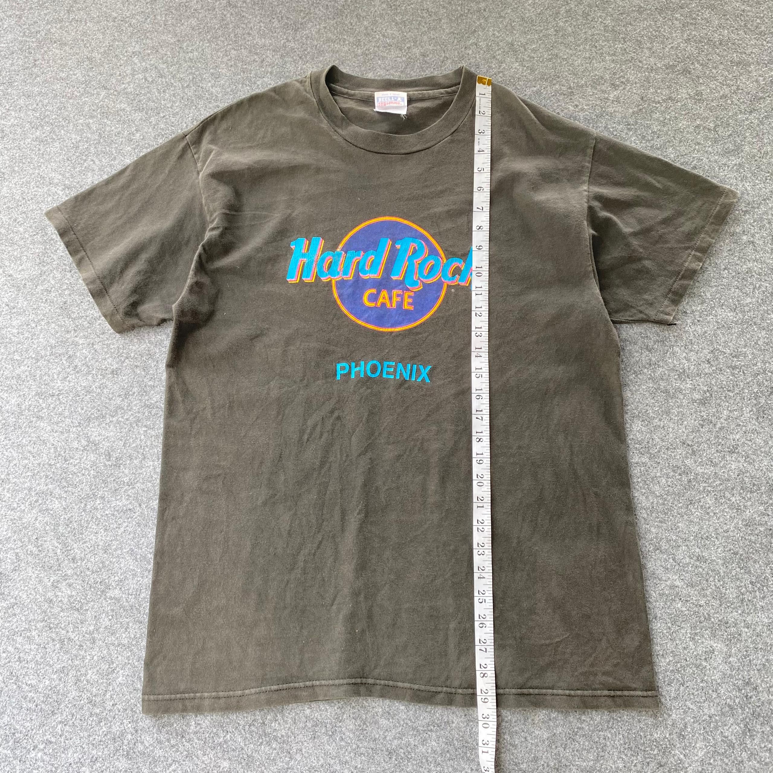 Hard Rock Cafe Vintage 90s Hard Rock Cafe Tshirt Size US L / EU 52-54 / 3 - 4 Thumbnail