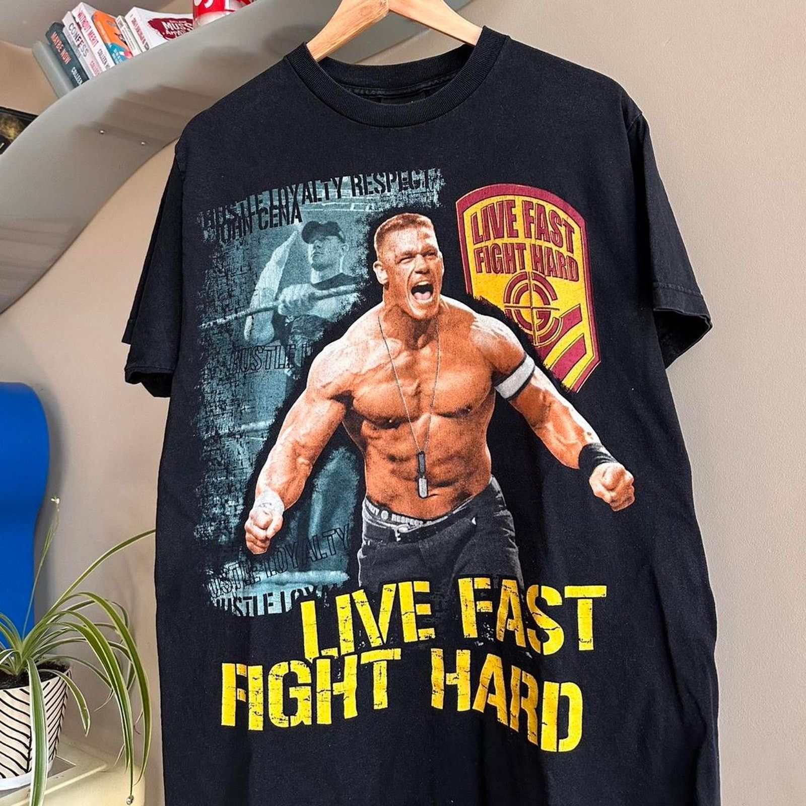 Vintage × WWE Vintage 2002 John Cena Shirt Size US M / EU 48-50 / 2 - 2 Thumbnail