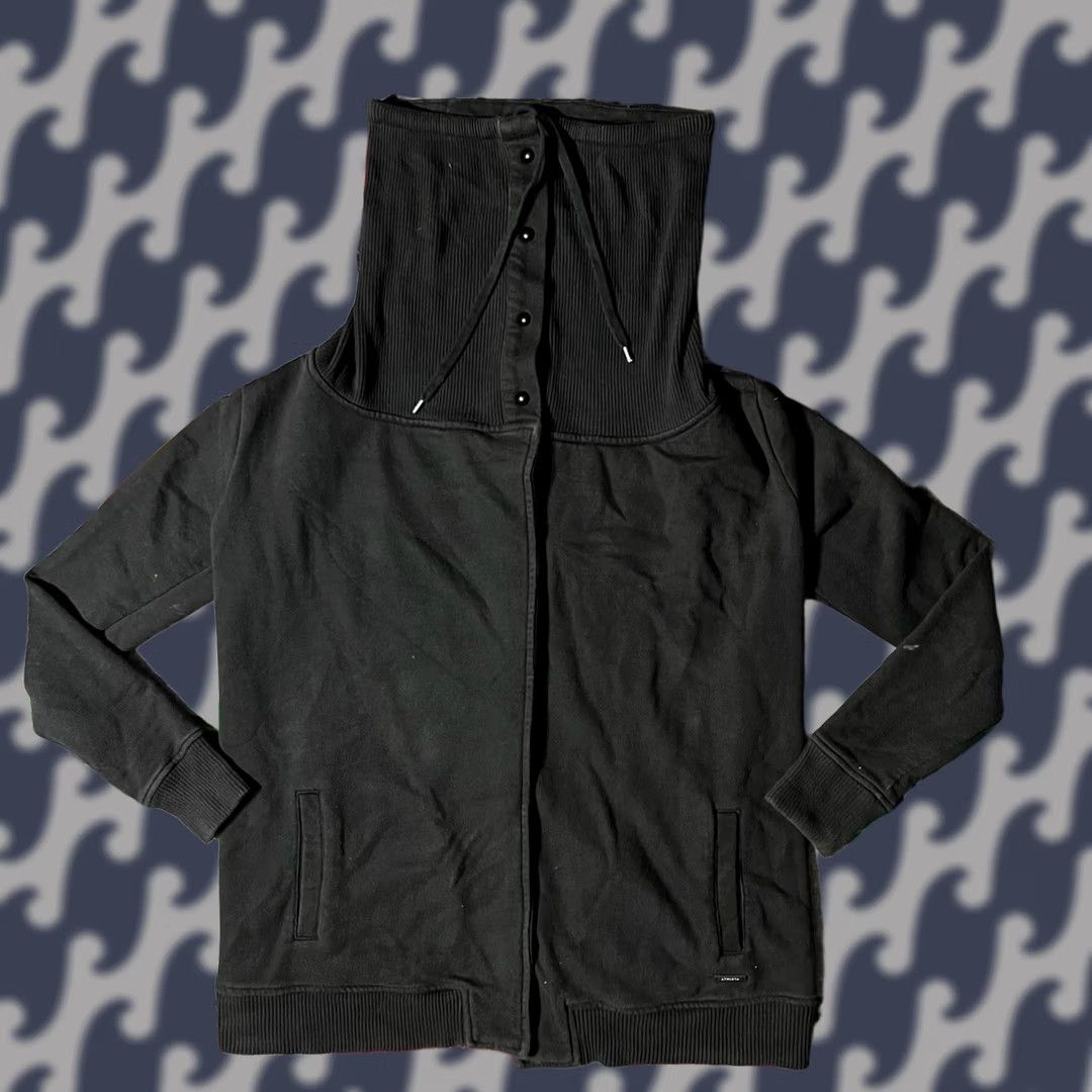 Athleta Athleta Sweatshirt Full Zip Womens Black Funnel Neck C9 Size S Pullover Activewear Size S / US 4 / IT 40 - 1 Thumbnail