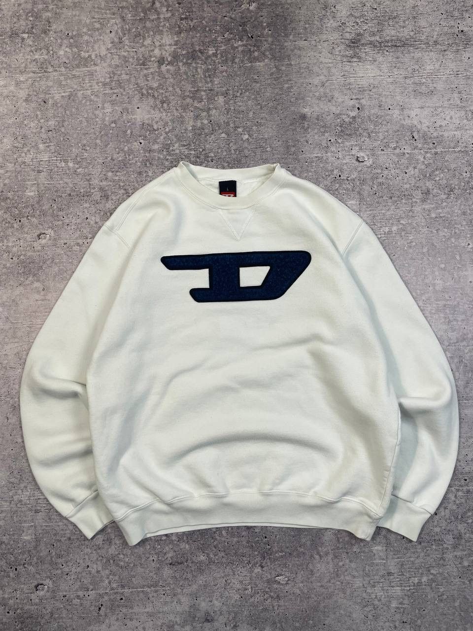 Diesel Vintage Diesel Big Logo Sweatshirt Y2K Size US L / EU 52-54 / 3 - 1 Thumbnail