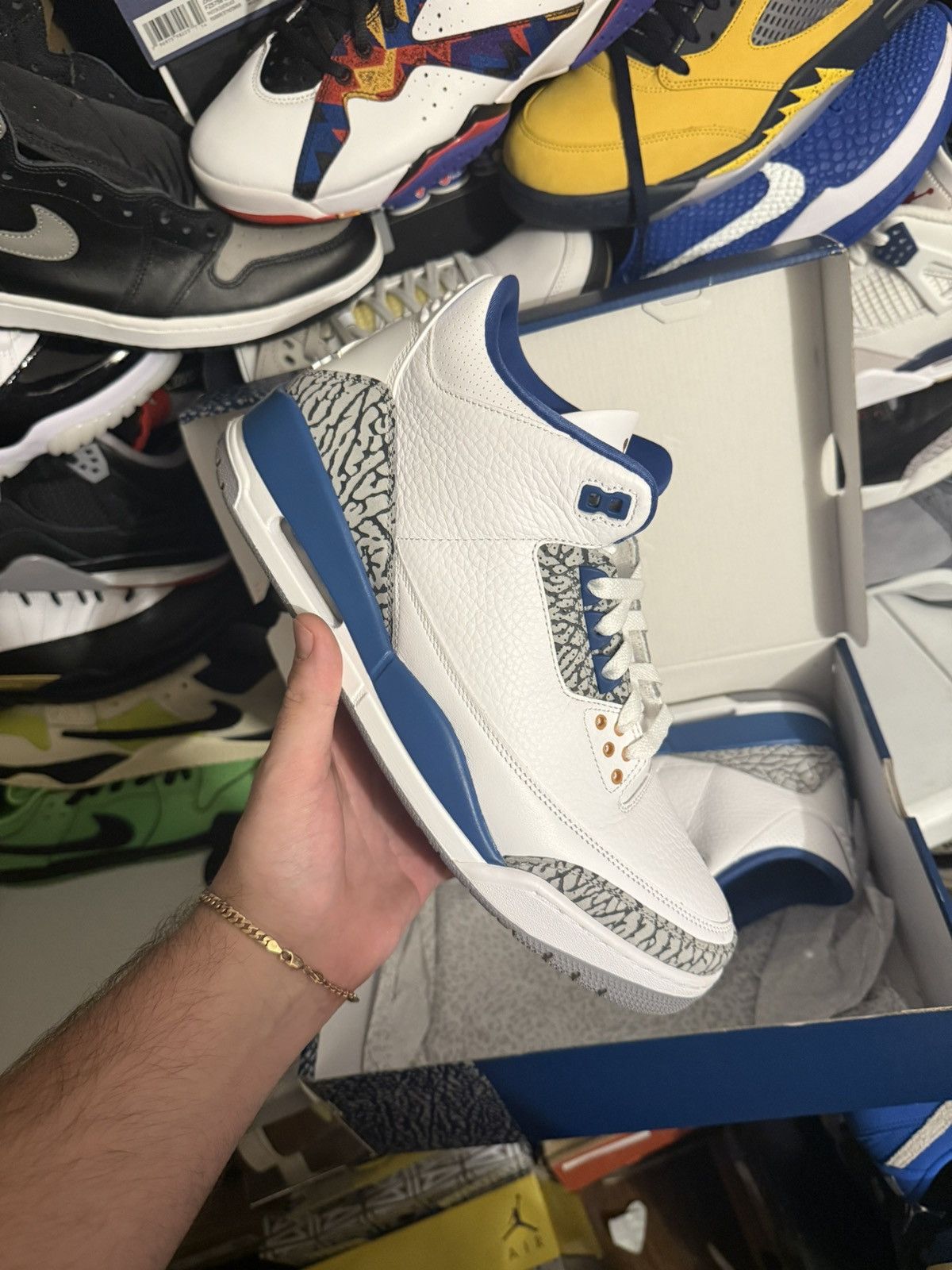 Jordan retro 3 wizard size 12