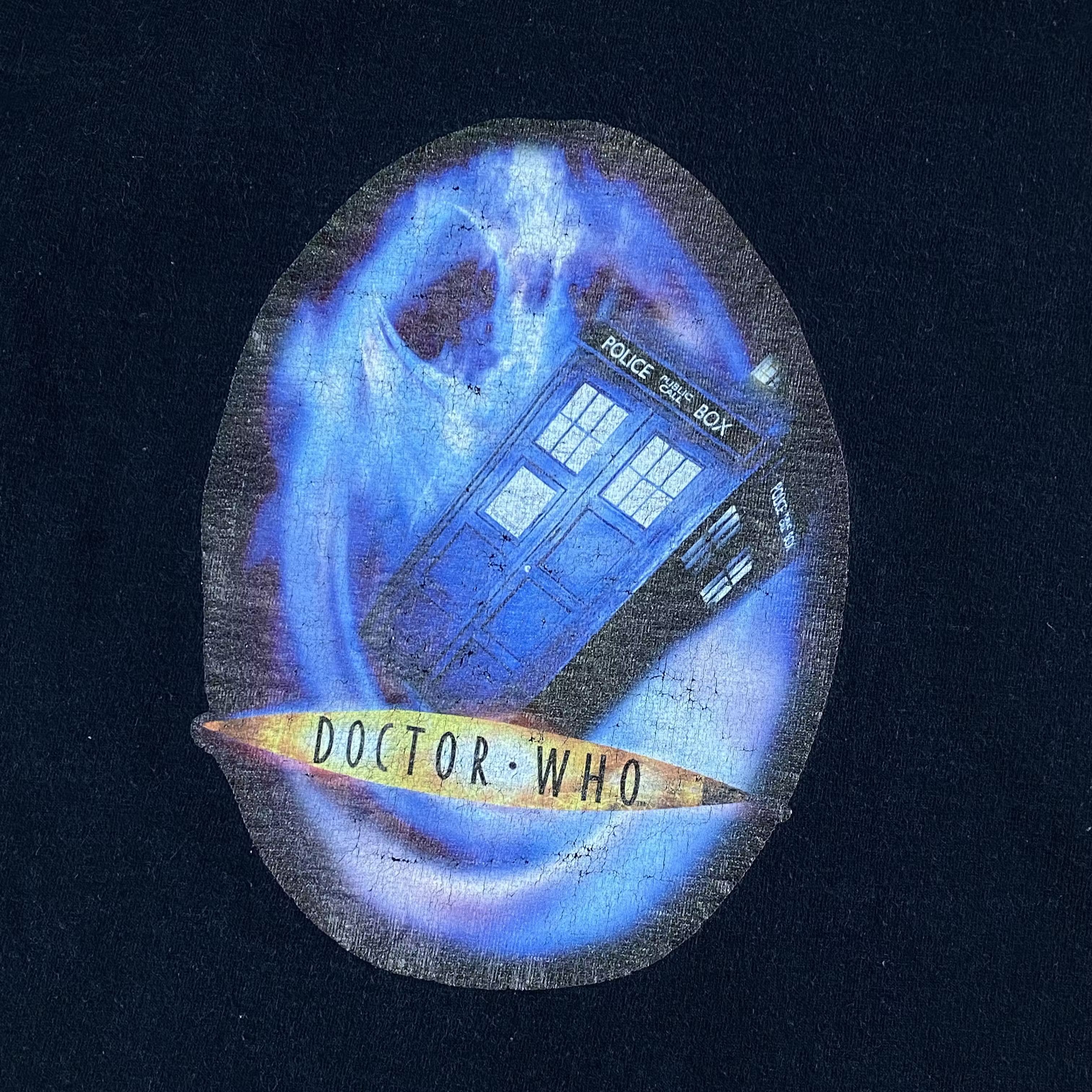 Vintage Mens Vintage T Shirt Doctor Who Size M Size US M / EU 48-50 / 2 - 7 Thumbnail