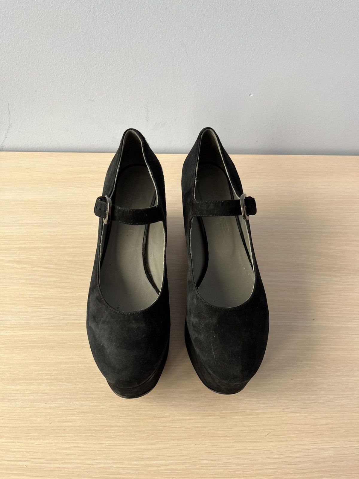 Jel Sander Helled Shoes Black Suede Size 37