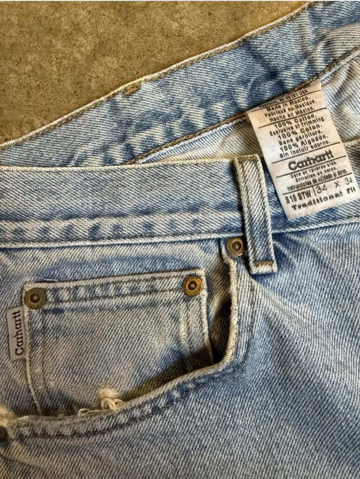 Carhartt Vintage Carhartt jeans Size US 34 / EU 50 - 3 Thumbnail