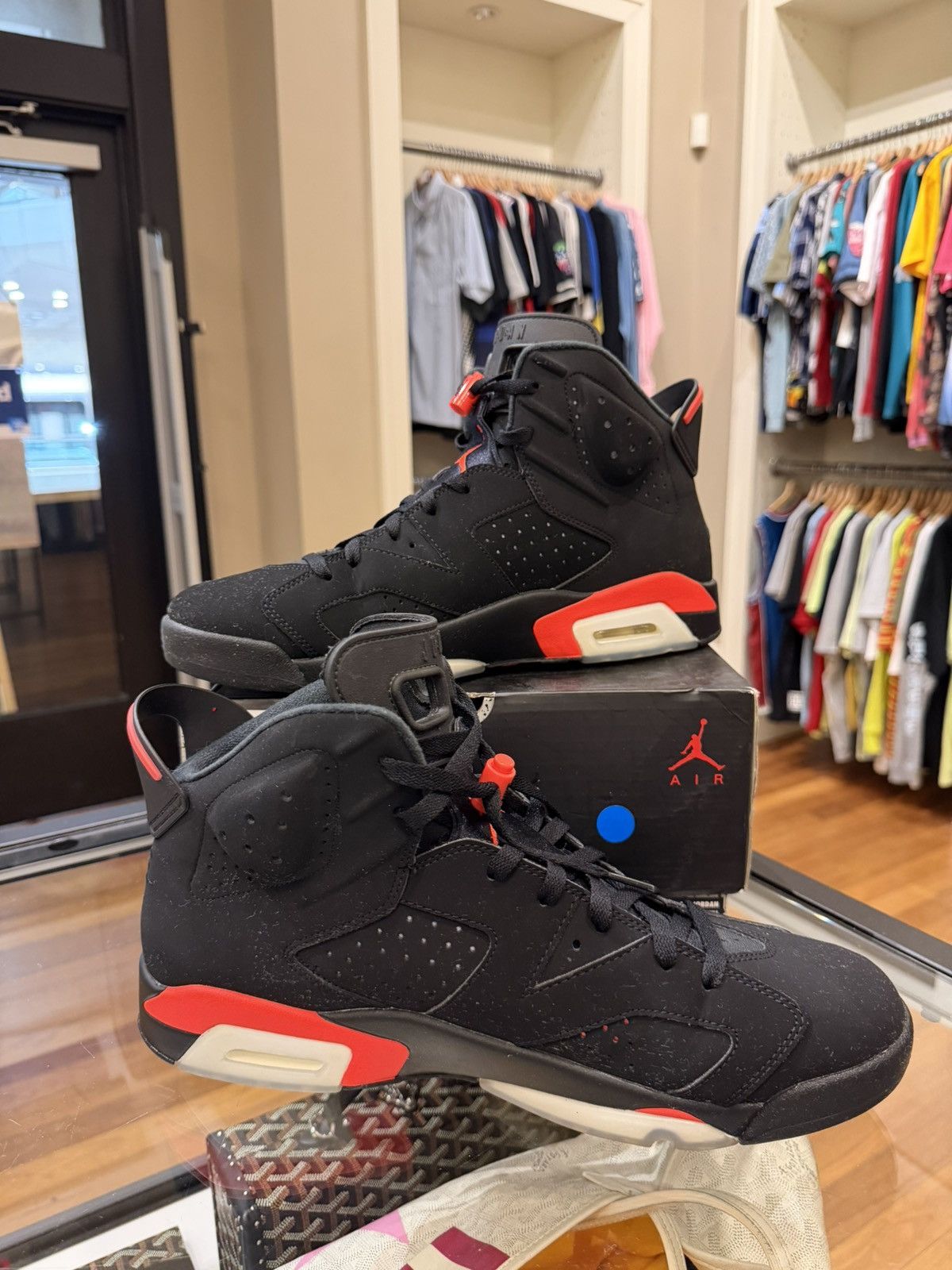 Jordan Brand Jordan 6 Retro ‘Black Infared(2019)’ Size US 14 / EU 47 - 2 Thumbnail