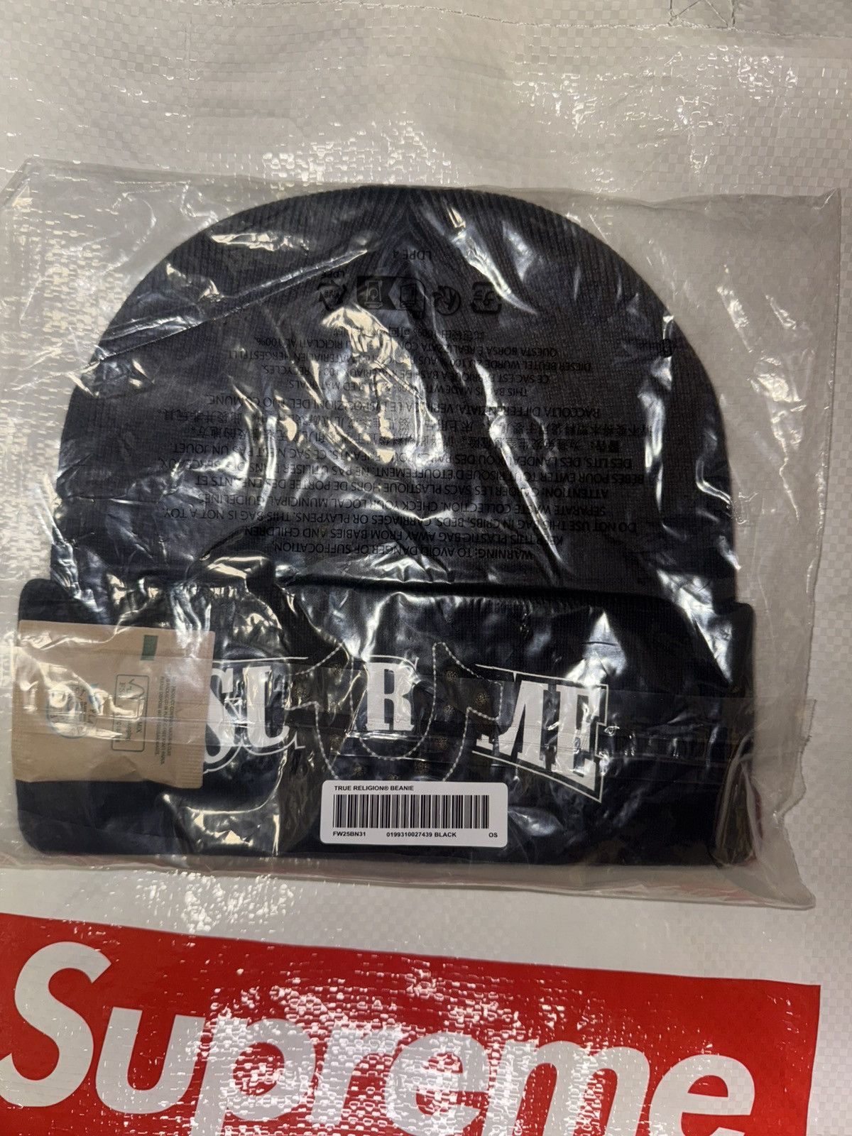 Supreme × True Religion Supreme True Religion Beanie Size ONE SIZE - 4 Thumbnail