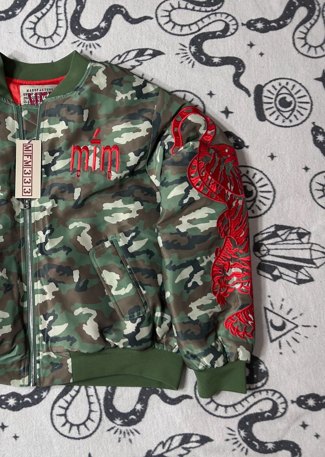 murd333r.fm MFM33 MA-1 Flight Jacket Size US L / EU 52-54 / 3 - 4 Thumbnail