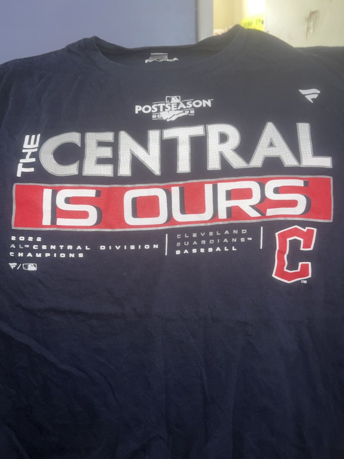 MLB Fanatics MLB Cleveland Guardians The Central Is Ours Tee Size US M / EU 48-50 / 2 - 3 Thumbnail