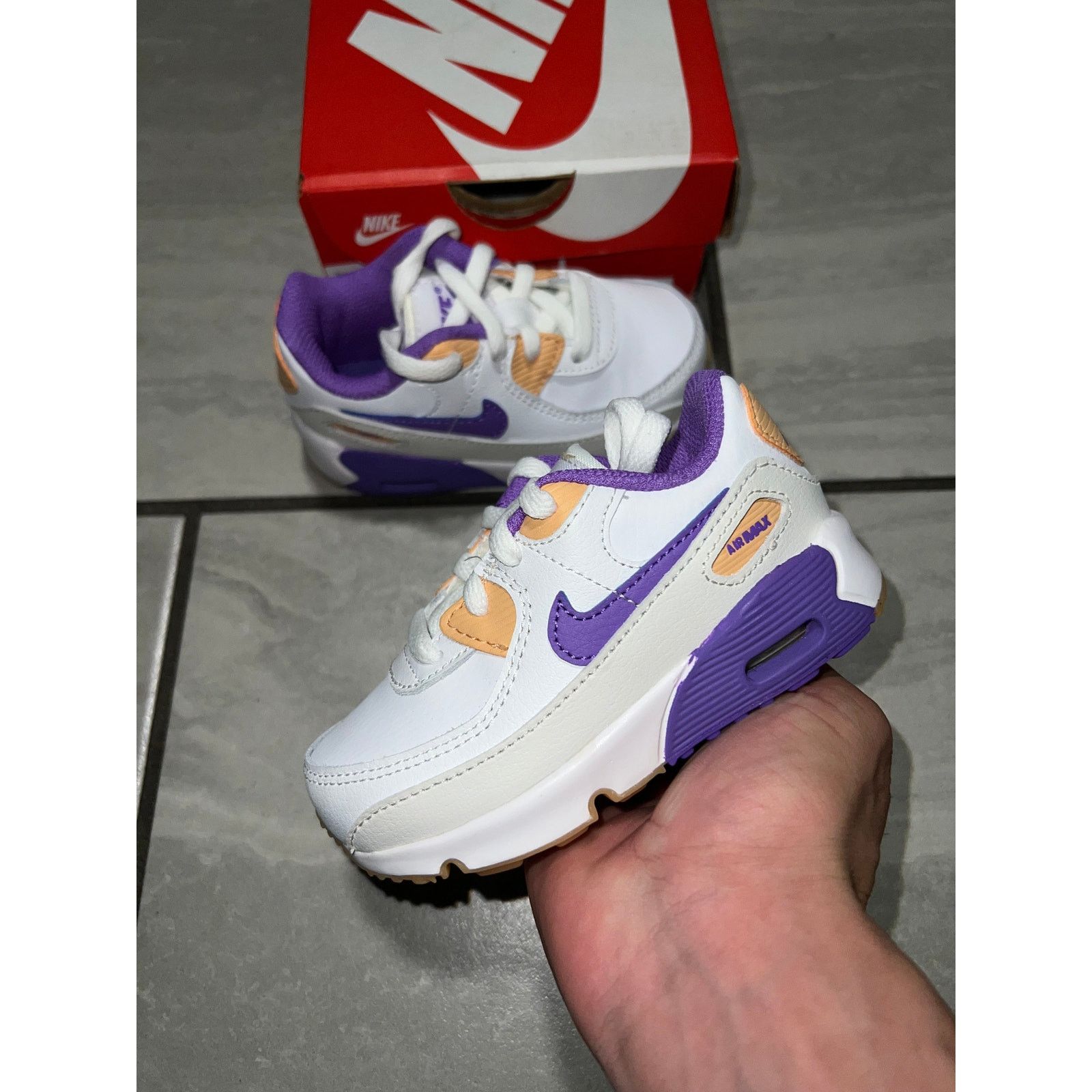 Nike Air max 90 LTR grape td 6C Size US 6 / EU 39 - 1 Thumbnail