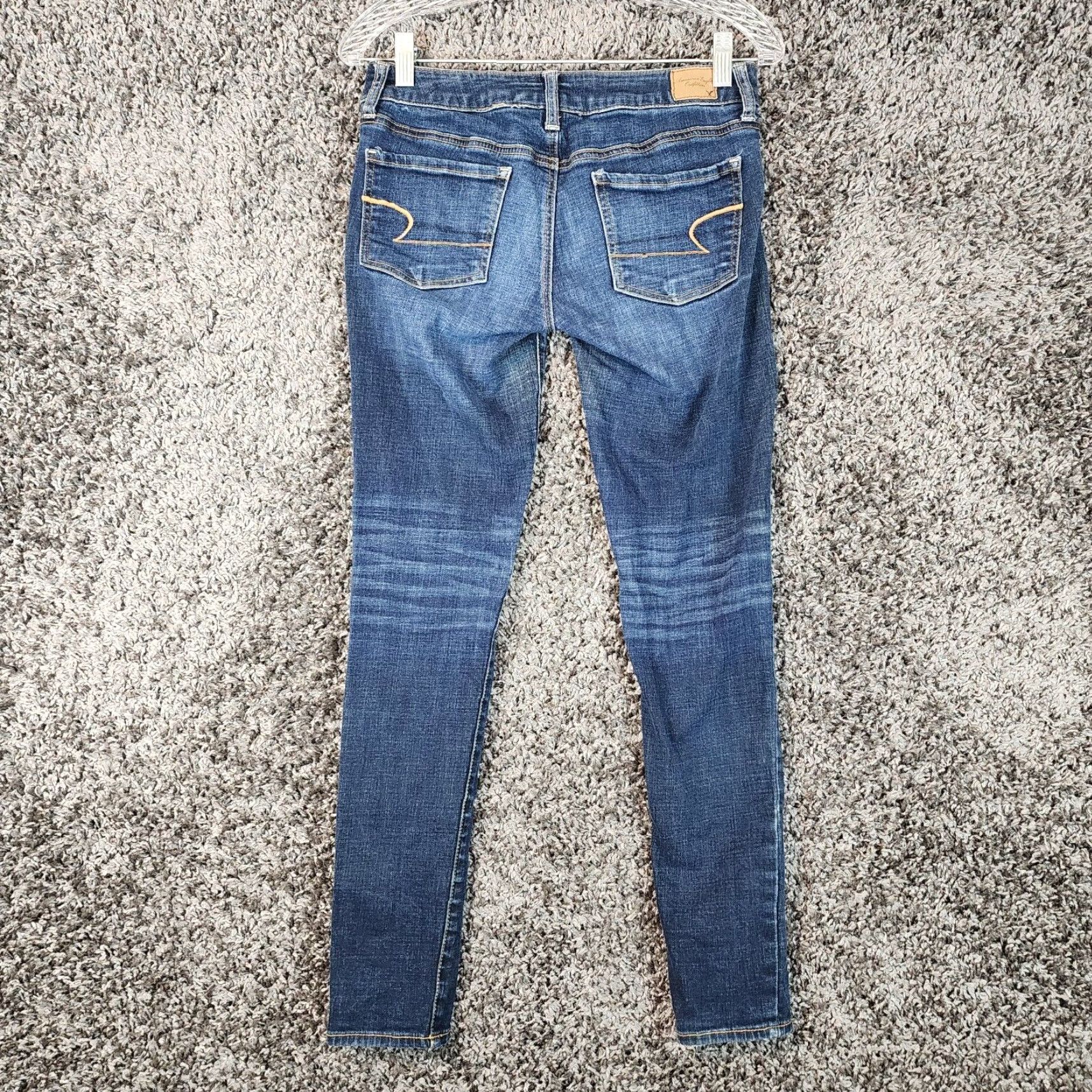 American Eagle Outfitters American Eagle Jeans Jegging Womens Skinny 6 Blue IS 29x29 Size 6 Womens Blue Jegging Size 28" / US 6 / IT 42 - 6 Thumbnail