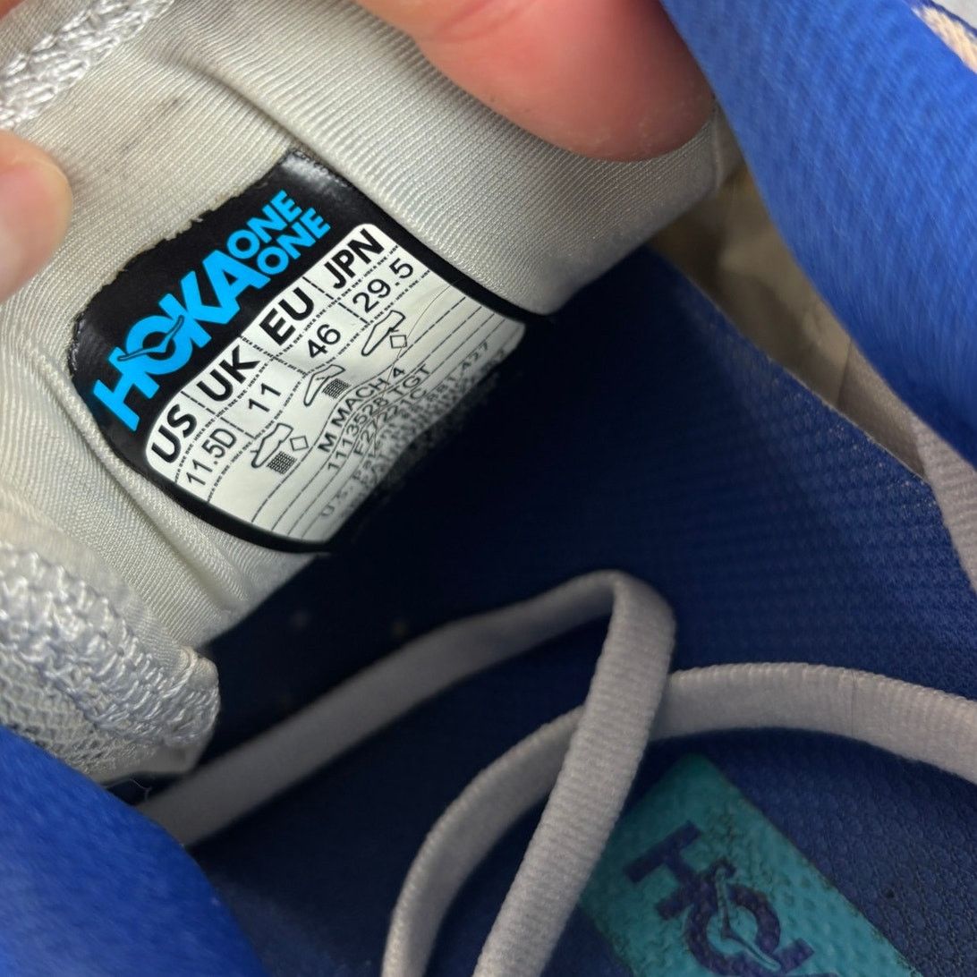 Hoka Hoka One One Mach 4 Running Walking Sneakers Shoes 11.5D Size US 11.5 / EU 44-45 - 9 Thumbnail