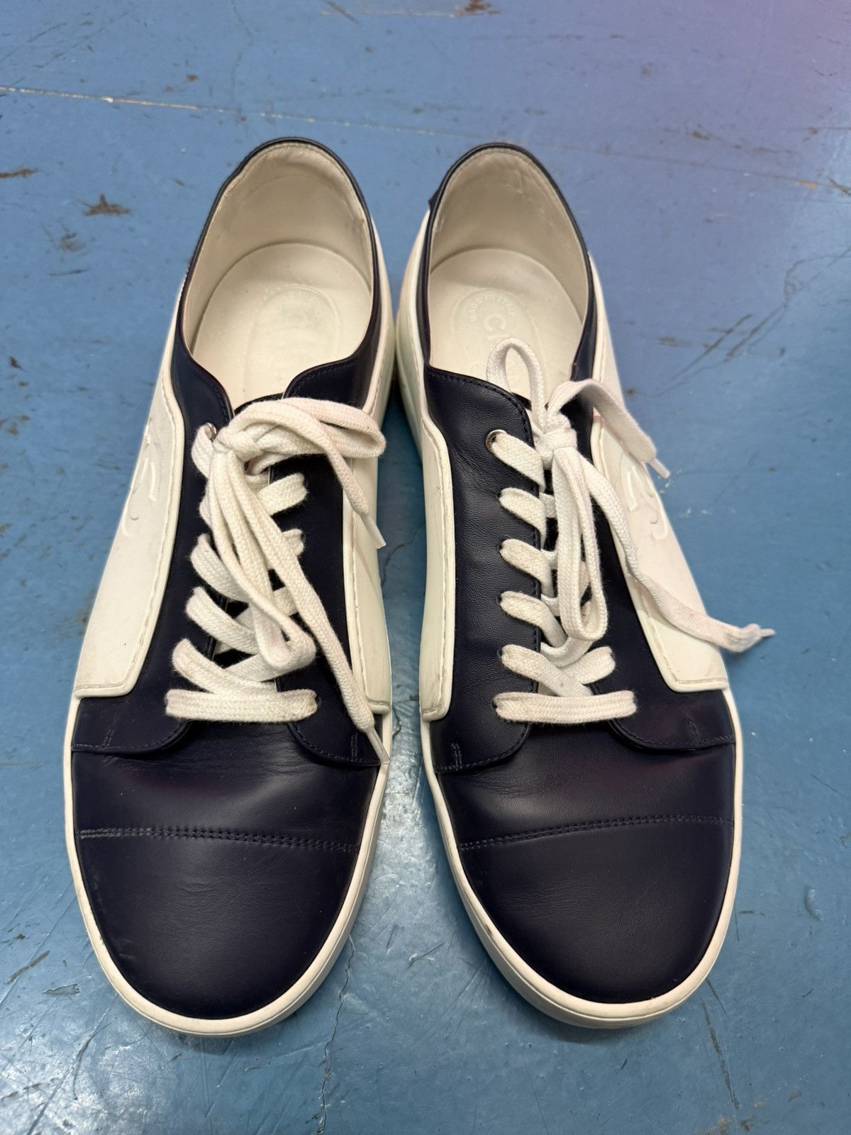 Chanel CHANEL LOW SNEAKERS Size US 12 / EU 45 - 2 Thumbnail