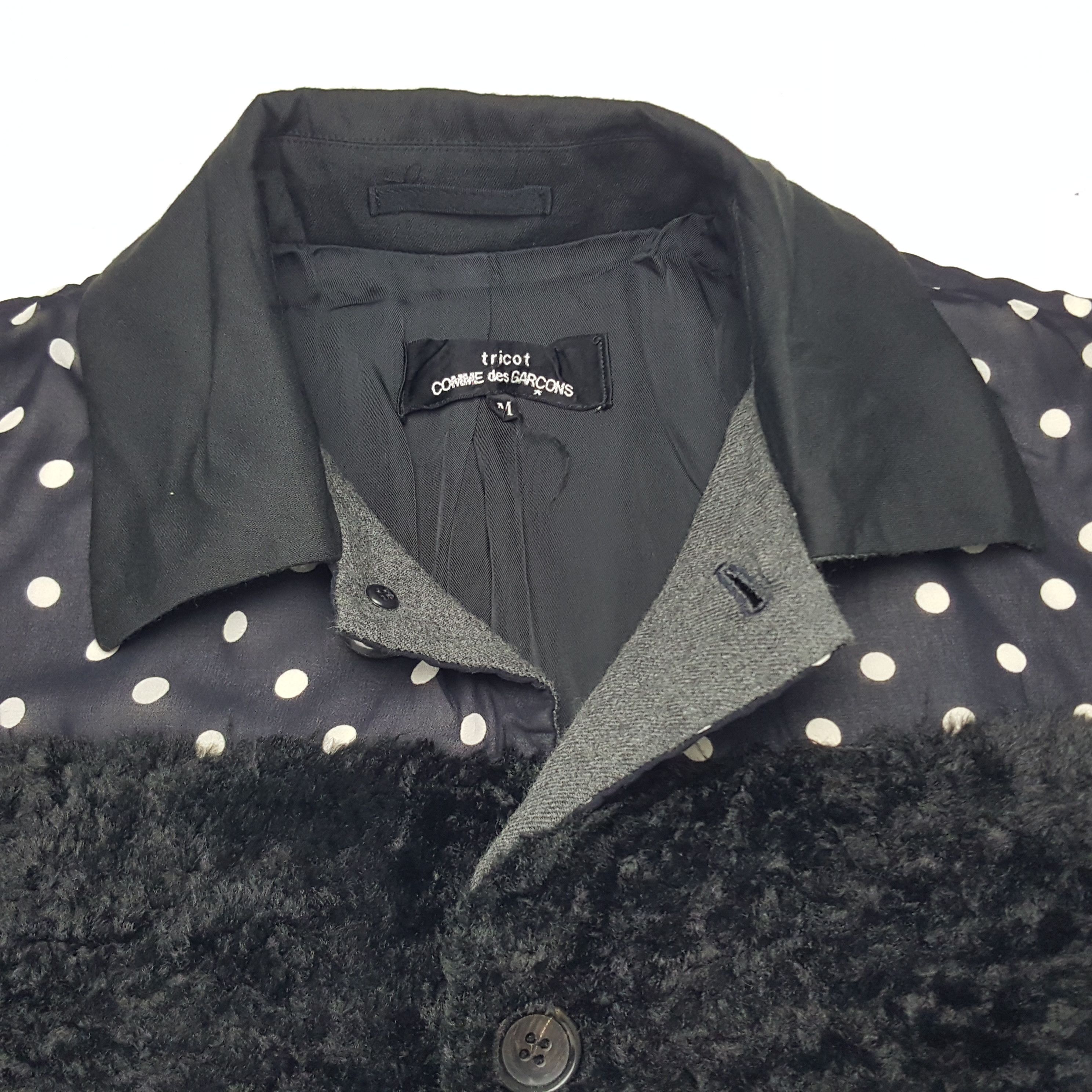 Comme des Garcons × Vintage Vintage Comme des Garcons Tricot Japanese Designer Jacket Size US S / EU 44-46 / 1 - 4 Thumbnail