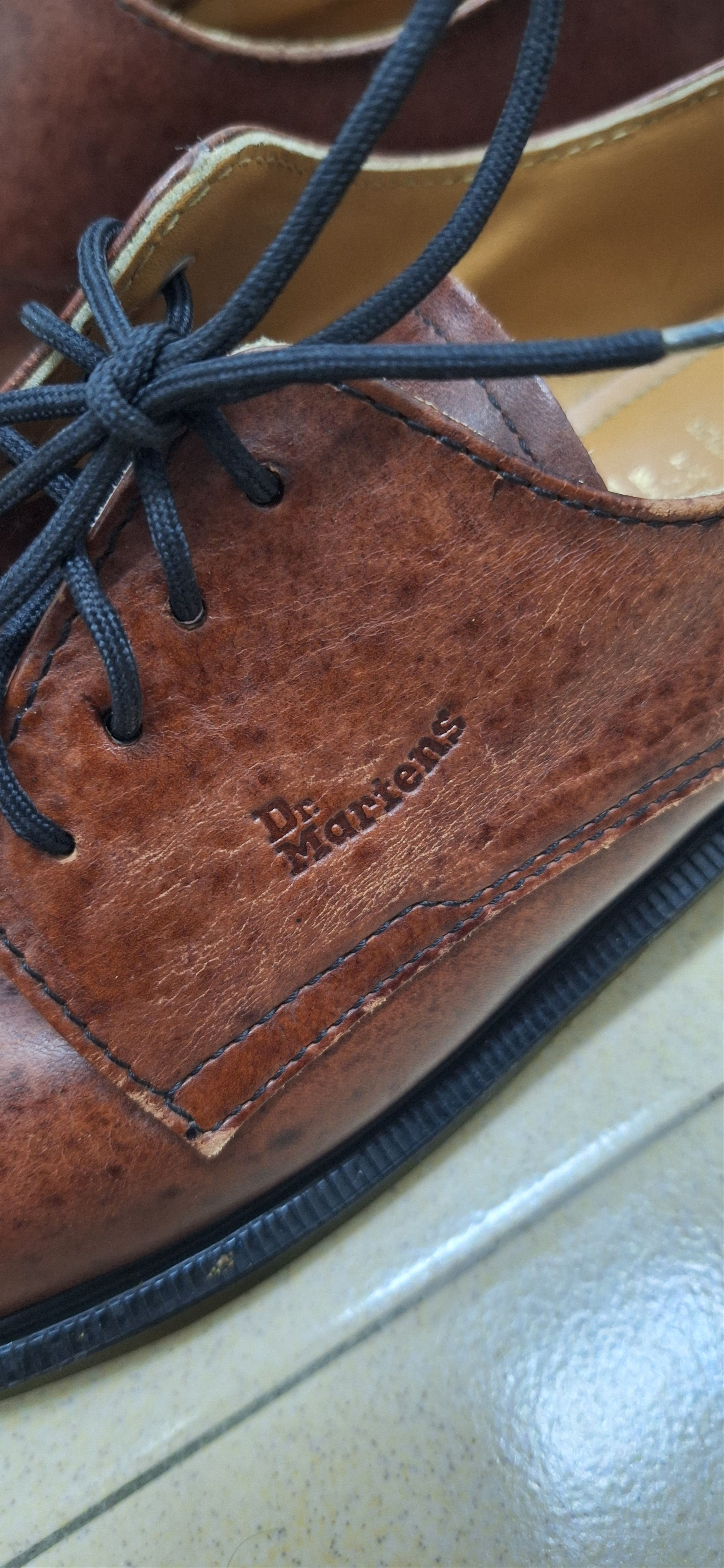 Dr. Martens 90s Doc Martens Brown Oxford Chunky Size US 7 / EU 40 - 4 Thumbnail