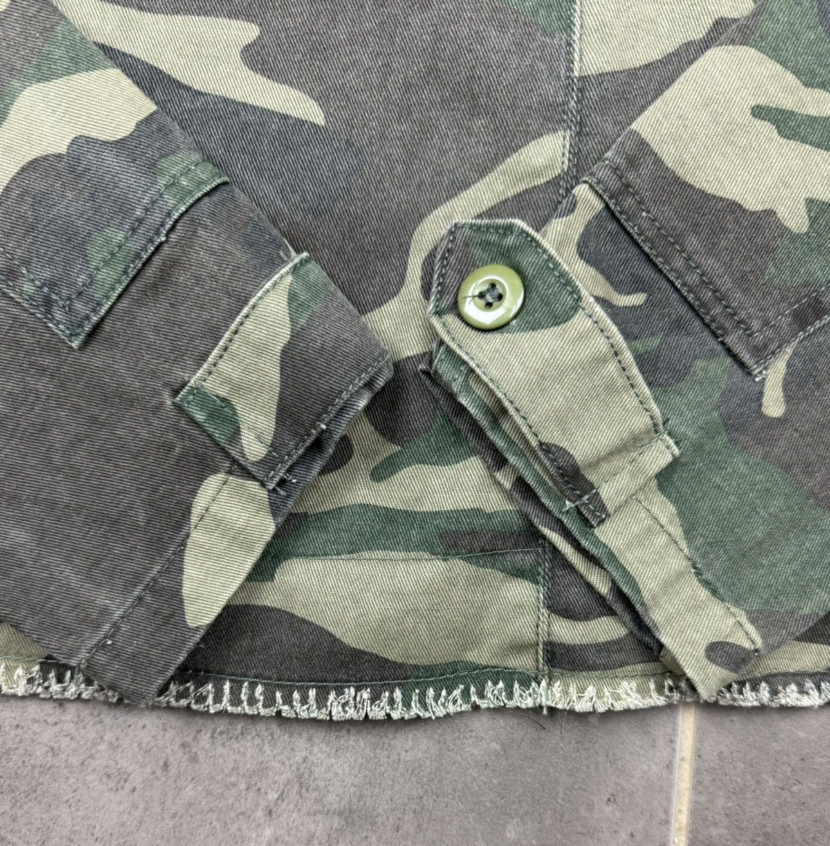 Vintage Refuge. XS size women’s military jumper (jacket) Size XS / US 0-2 / IT 36-38 - 14 Thumbnail