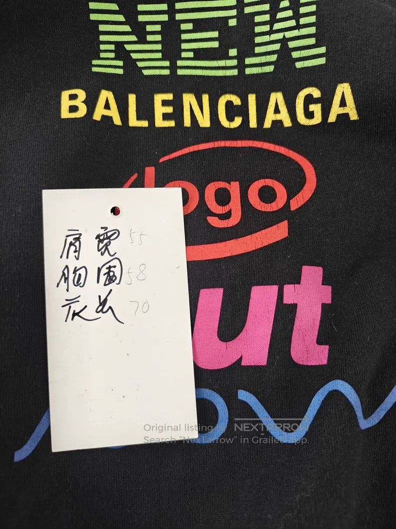 Balenciaga Balenciaga Alphabet Logo Short Sleeve Size US XS / EU 42 / 0 - 5 Thumbnail