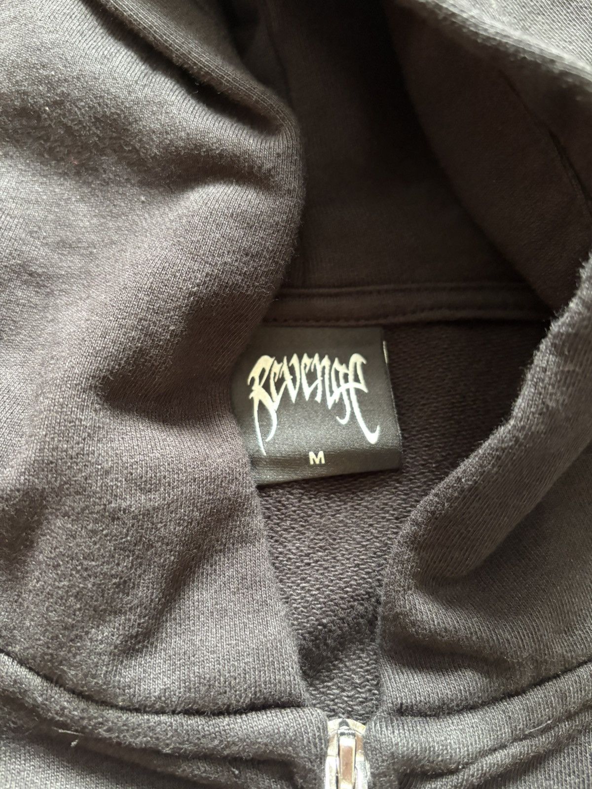 Revenge Revenge Actual Hate Ken Carson Brutality Zip Up Hoodie Black Size US M / EU 48-50 / 2 - 5 Thumbnail