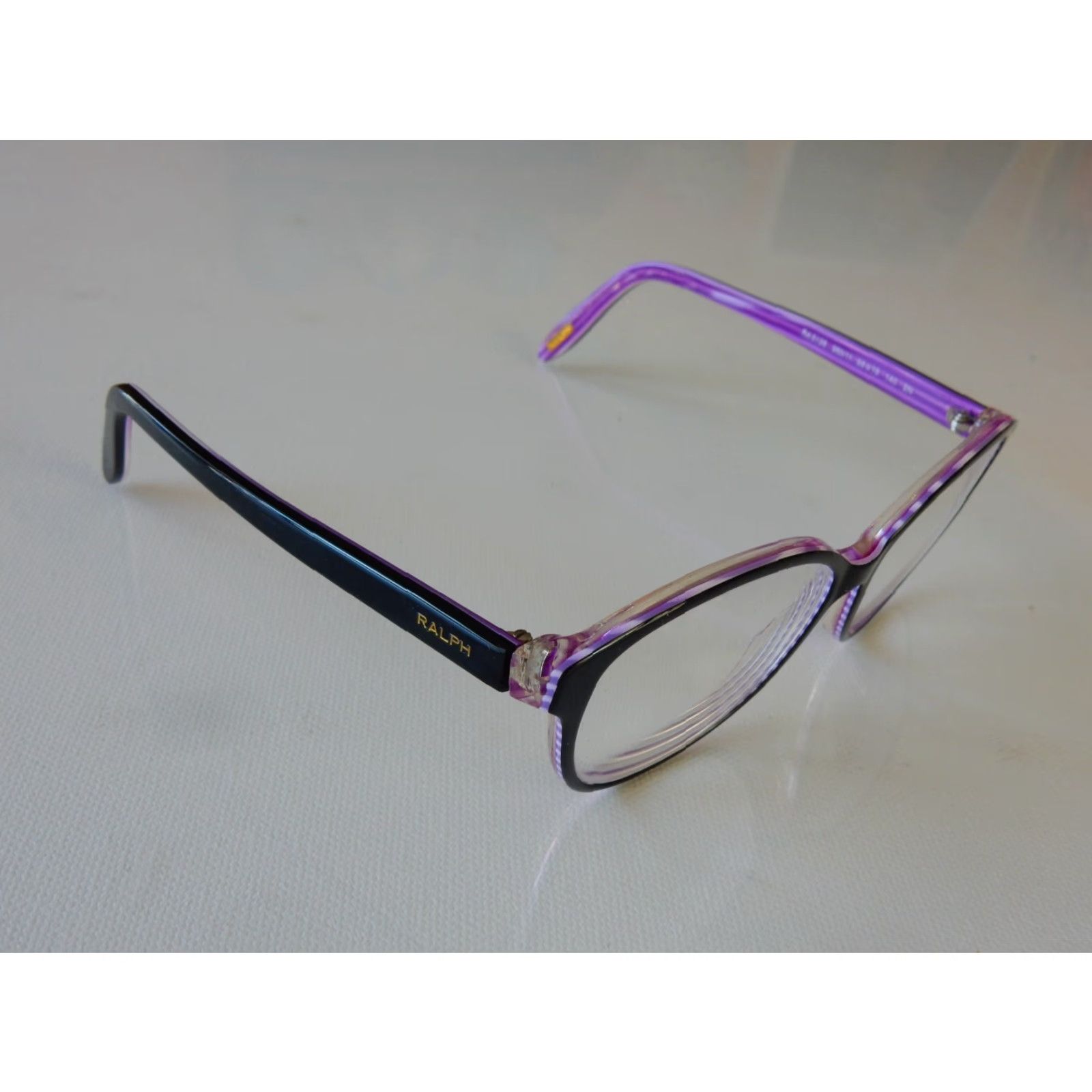 Ralph Lauren VINTAGE Ralph Lauren Sunglasses Frames Women Black 55x15mm Small Scratches Size ONE SIZE - 3 Thumbnail