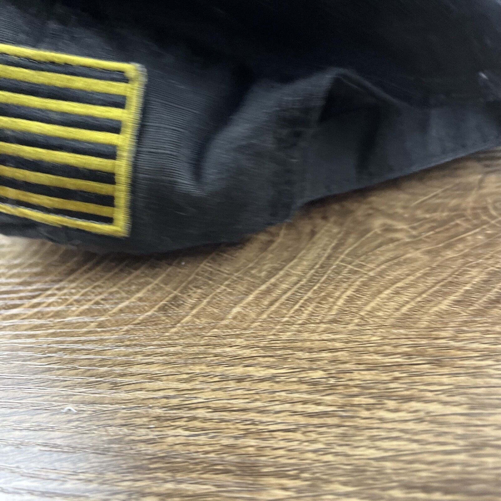 Other Patch Hat USA Flag Patch Hat Black Adjustable Hat Black Adul Size ONE SIZE - 11 Thumbnail