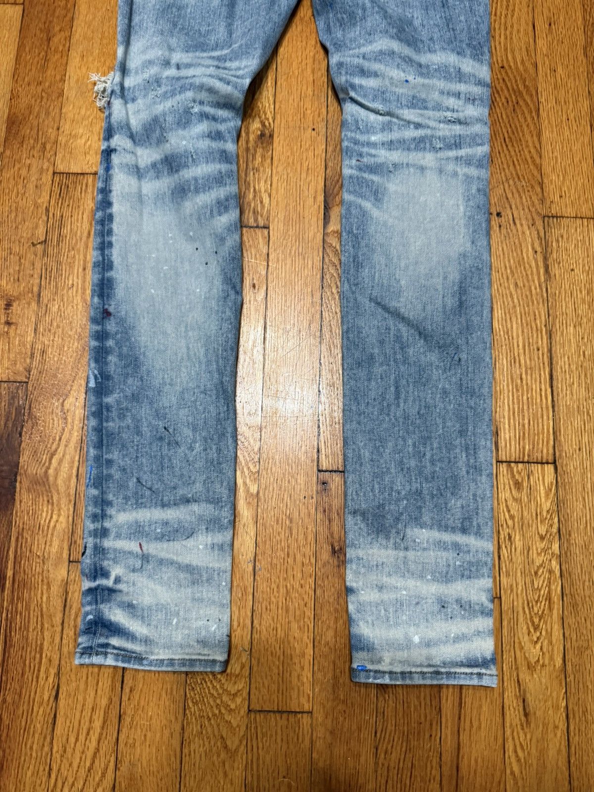 Amiri Amiri Paint Splatter Skinny Jeans Size 30 Size US 30 / EU 46 - 6 Thumbnail