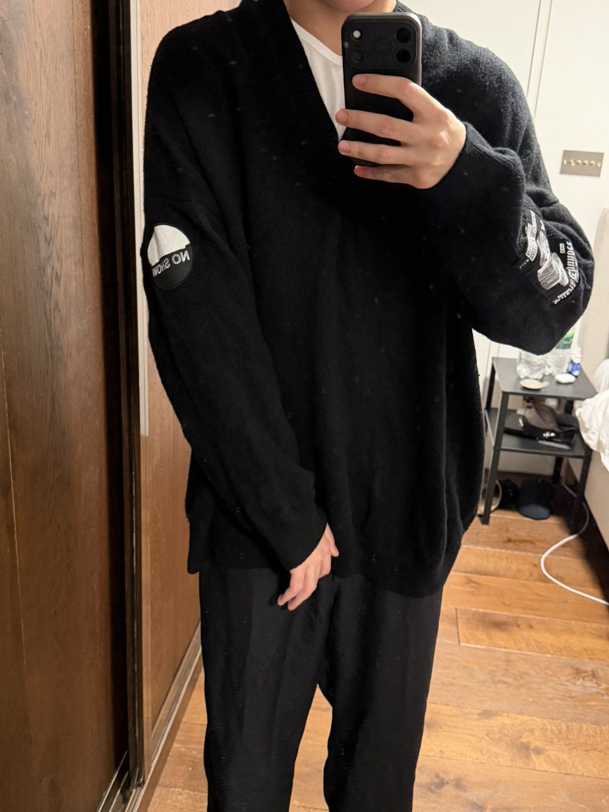 Fred Perry × Raf Simons RARE Raf Simons X Fred Perry Oversized Cardigan Size US M / EU 48-50 / 2 - 2 Thumbnail