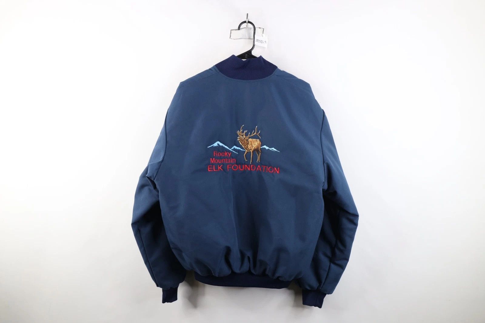 Vintage Vintage 70s Streetwear Elk Foundation Bomber Jacket USA Size US M / EU 48-50 / 2 - 1 Thumbnail