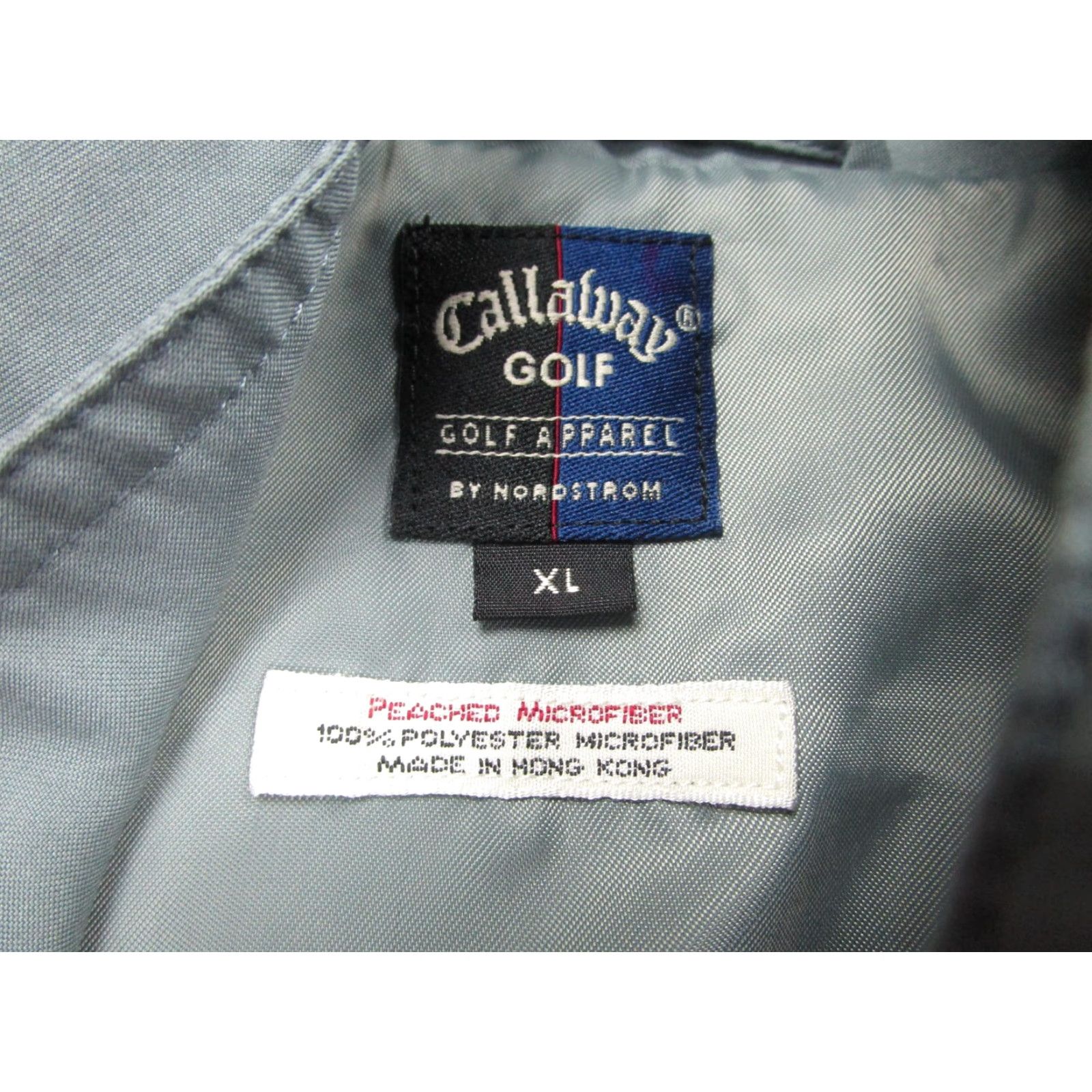 Callaway Callaway Golf Vest Womens XL Gray Peached Microfiber Nordstrom Full Zip Pockets Size XL / US 12-14 / IT 48-50 - 4 Thumbnail