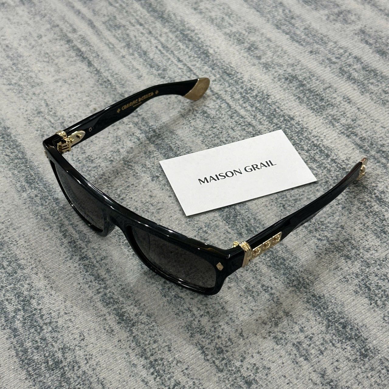 Chrome Hearts CHROME HEARTS SLUSS BUSSIN II SUNGLASSES Size ONE SIZE - 4 Thumbnail