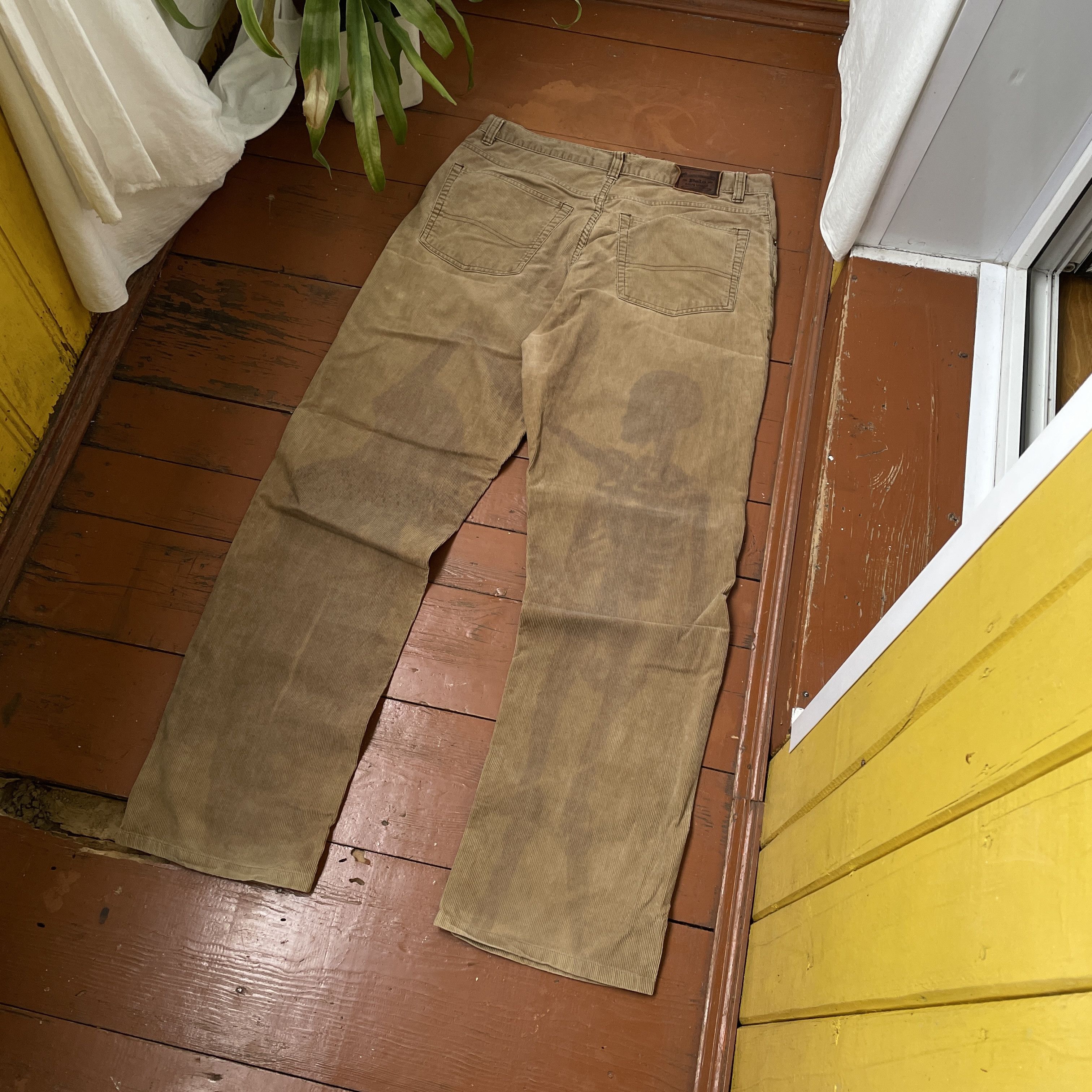 Polo Ralph Lauren Polo Ralph Lauren Custom Pants skeleton love bone faded Size US 33 - 2 Thumbnail