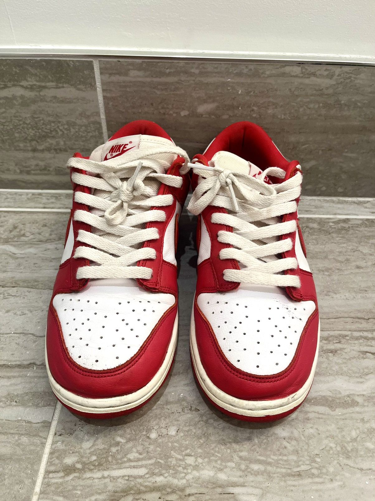 Nike Nike Dunk Low St. Saint John’s Used Size 8 Size US 8 / EU 41 - 2 Thumbnail