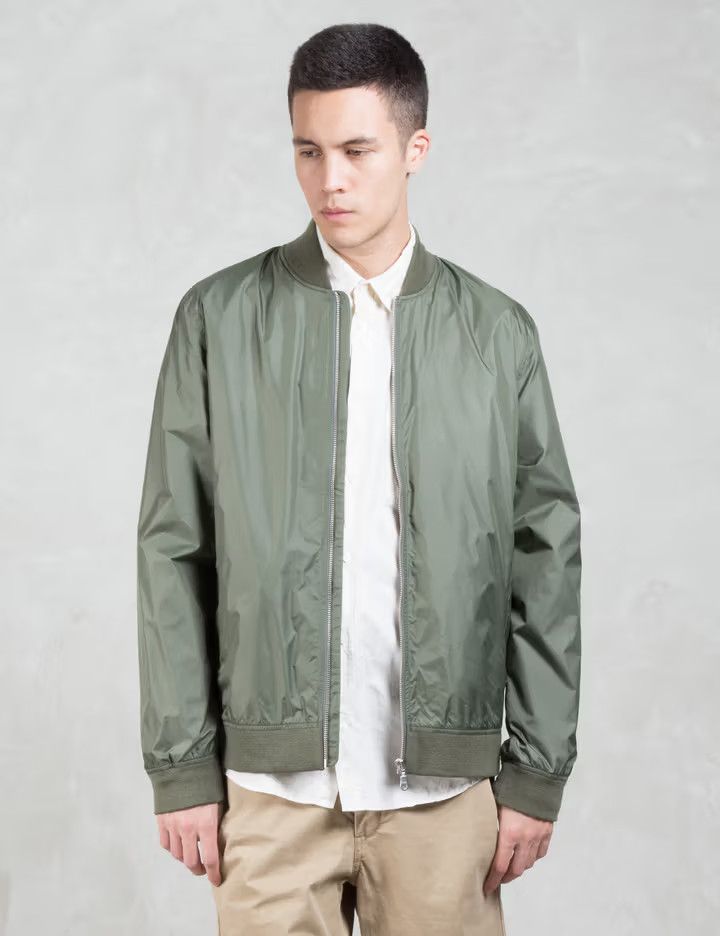 Norse Projects Norse Projects Ryan Light Ripstop Bomber Jacket Green S Size US S / EU 44-46 / 1 - 2 Thumbnail