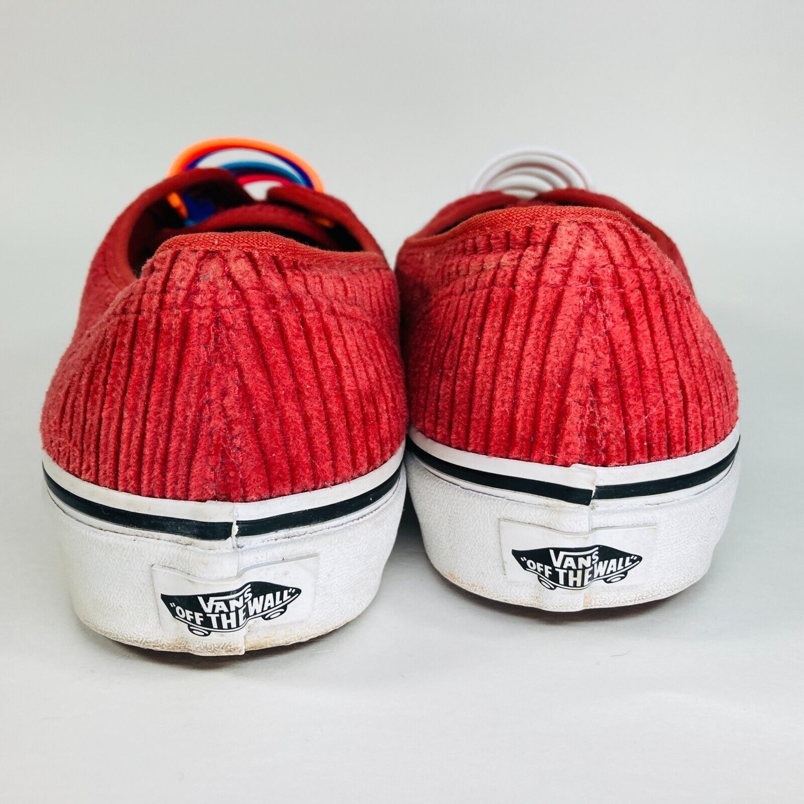 Vans Vans Authentic Corduroy Rumba Red Skate Shoes, Size 7 US Men Size US 7 / EU 40 - 8 Thumbnail