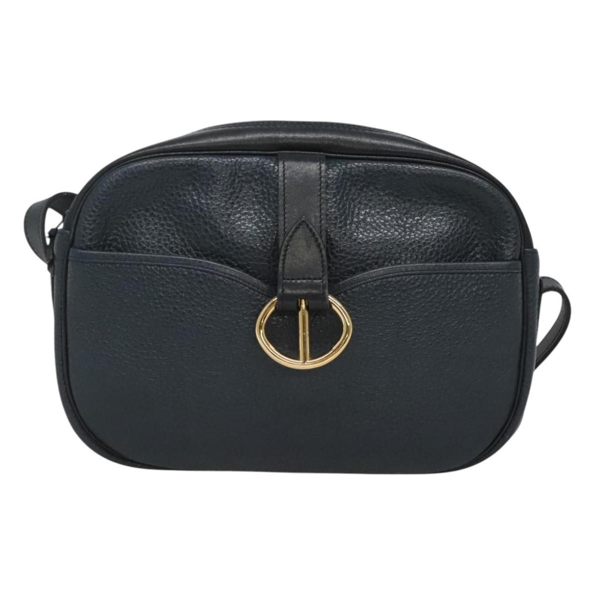 Dior DIOR Shoulder Bag Leather Navy Gold Size ONE SIZE - 13 Thumbnail