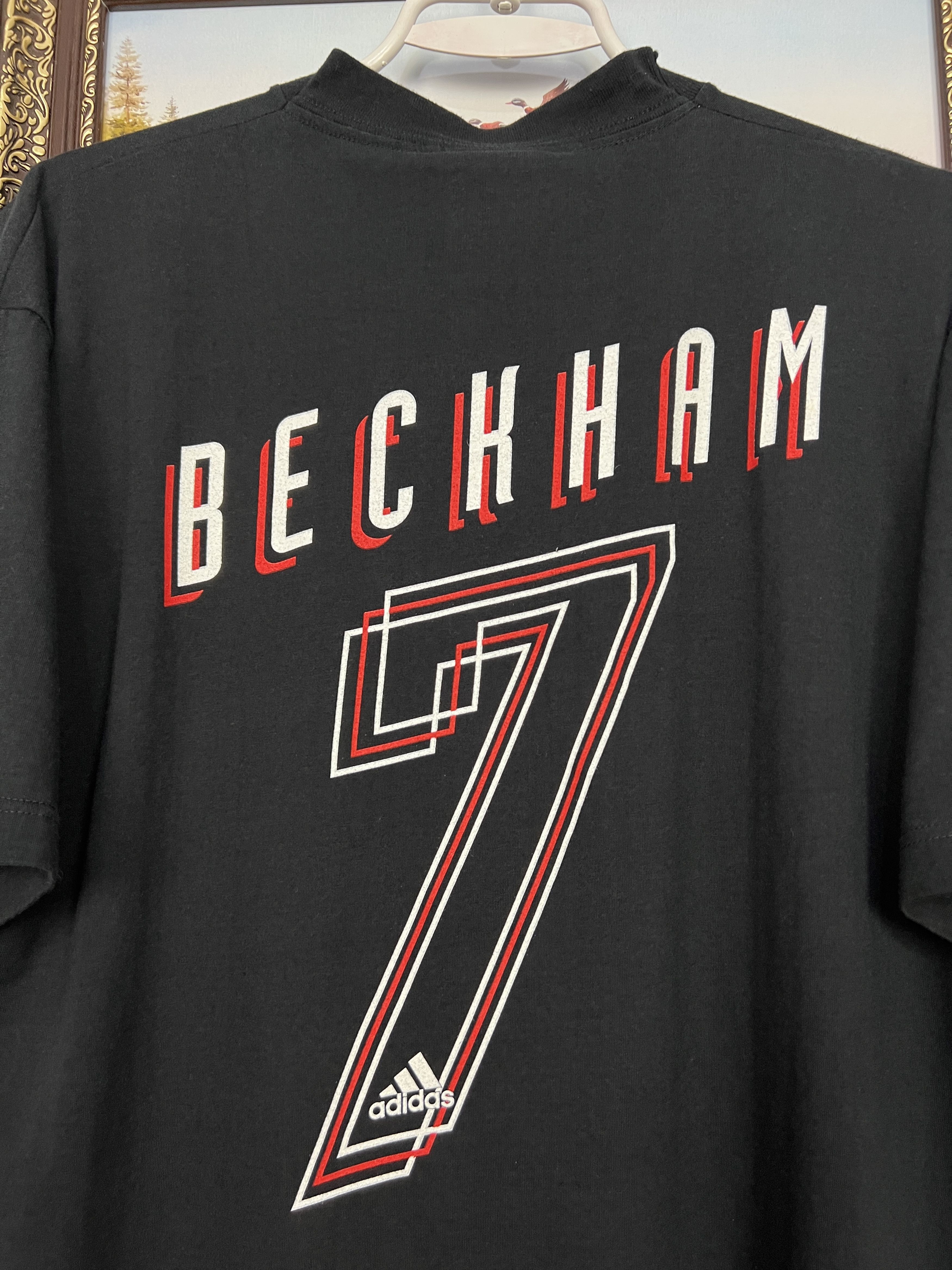 Adidas Vintage 90's Adidas England David Beckham Football Shirt Size US S / EU 44-46 / 1 - 13 Thumbnail