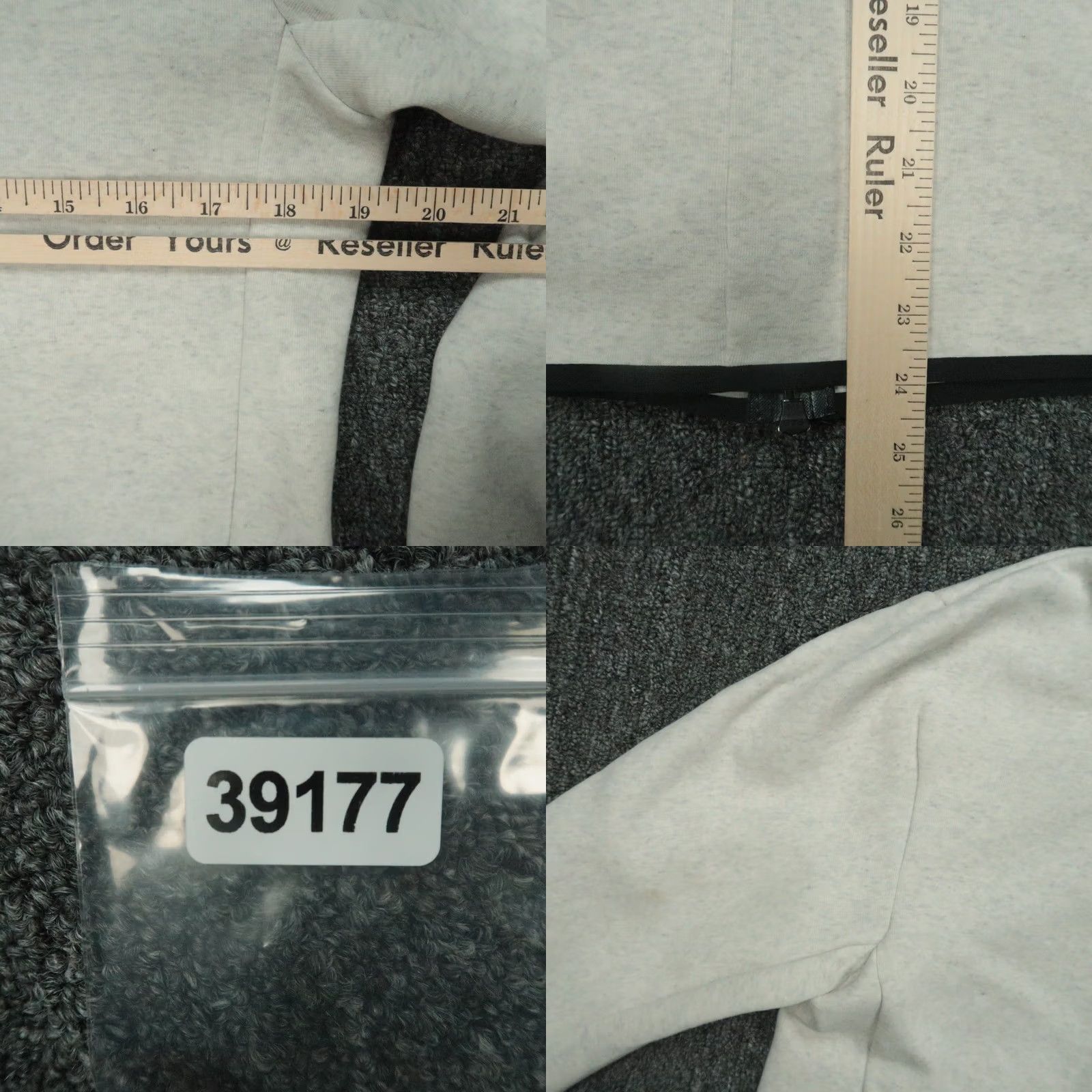 Nike Nike Hoodie Mens Small Beige Gray Tech Fleece Full Zip Pocket Winterized Size US S / EU 44-46 / 1 - 8 Thumbnail