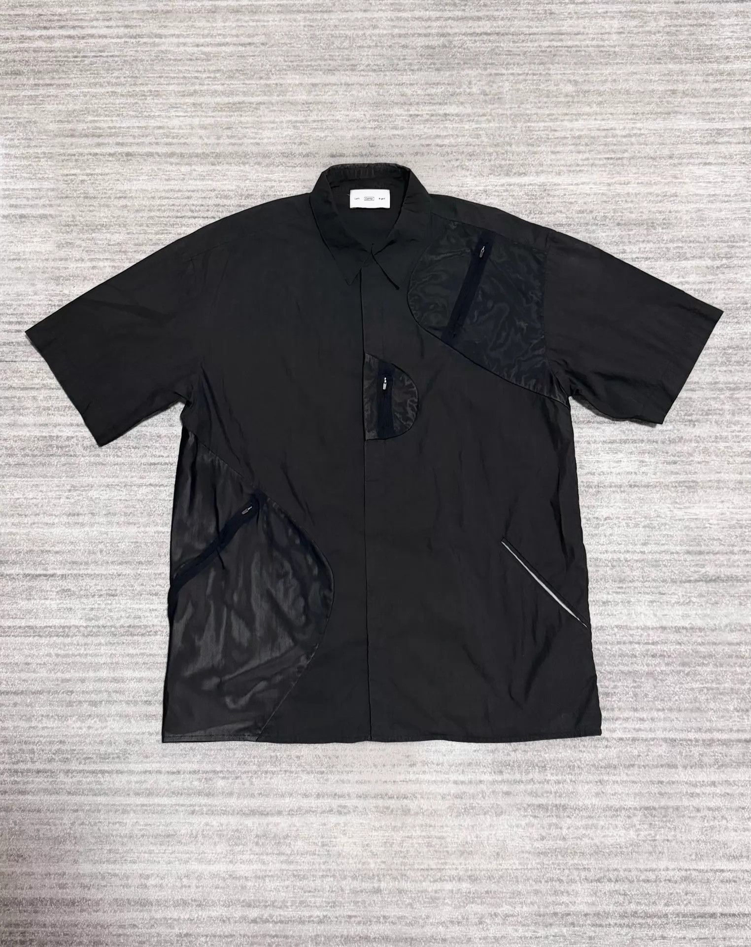 POST ARCHIVE FACTION (PAF) PAF 4.0 Structured Pocket Tee Color-Blocked Black Size US M / EU 48-50 / 2 - 1 Thumbnail