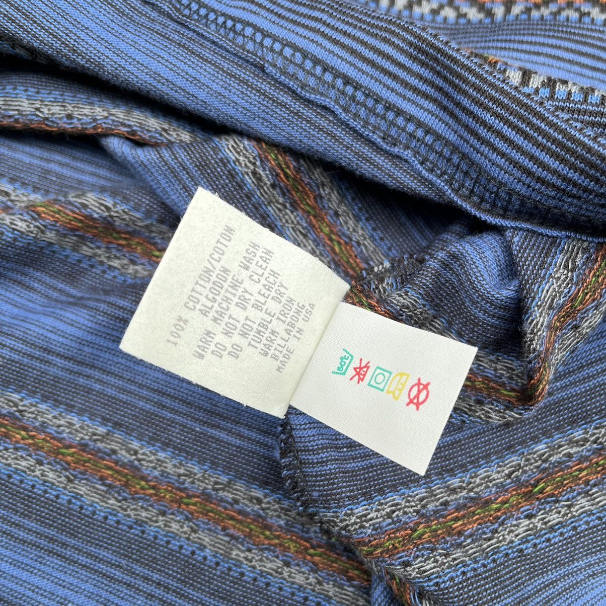 Billabong Vintage 90’s Knit Style Billabong Multicolour Stripe T Shirt Size US L / EU 52-54 / 3 - 9 Thumbnail