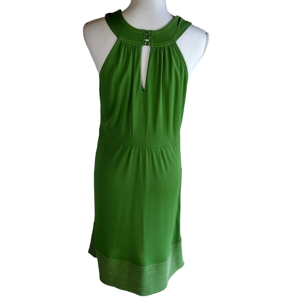 Tibi Retail $495 Tibi green sleeveless midi dress with tie Size M / US 6-8 / IT 42-44 - 2 Thumbnail