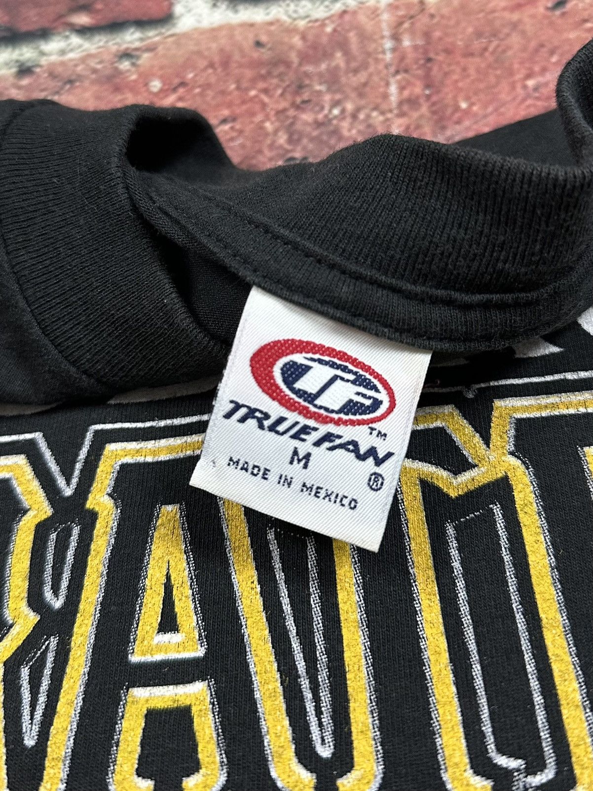 MLB Vintage Pittsburgh Pirates T Shirt Black MLB True Fan 2001 Size US M / EU 48-50 / 2 - 6 Thumbnail