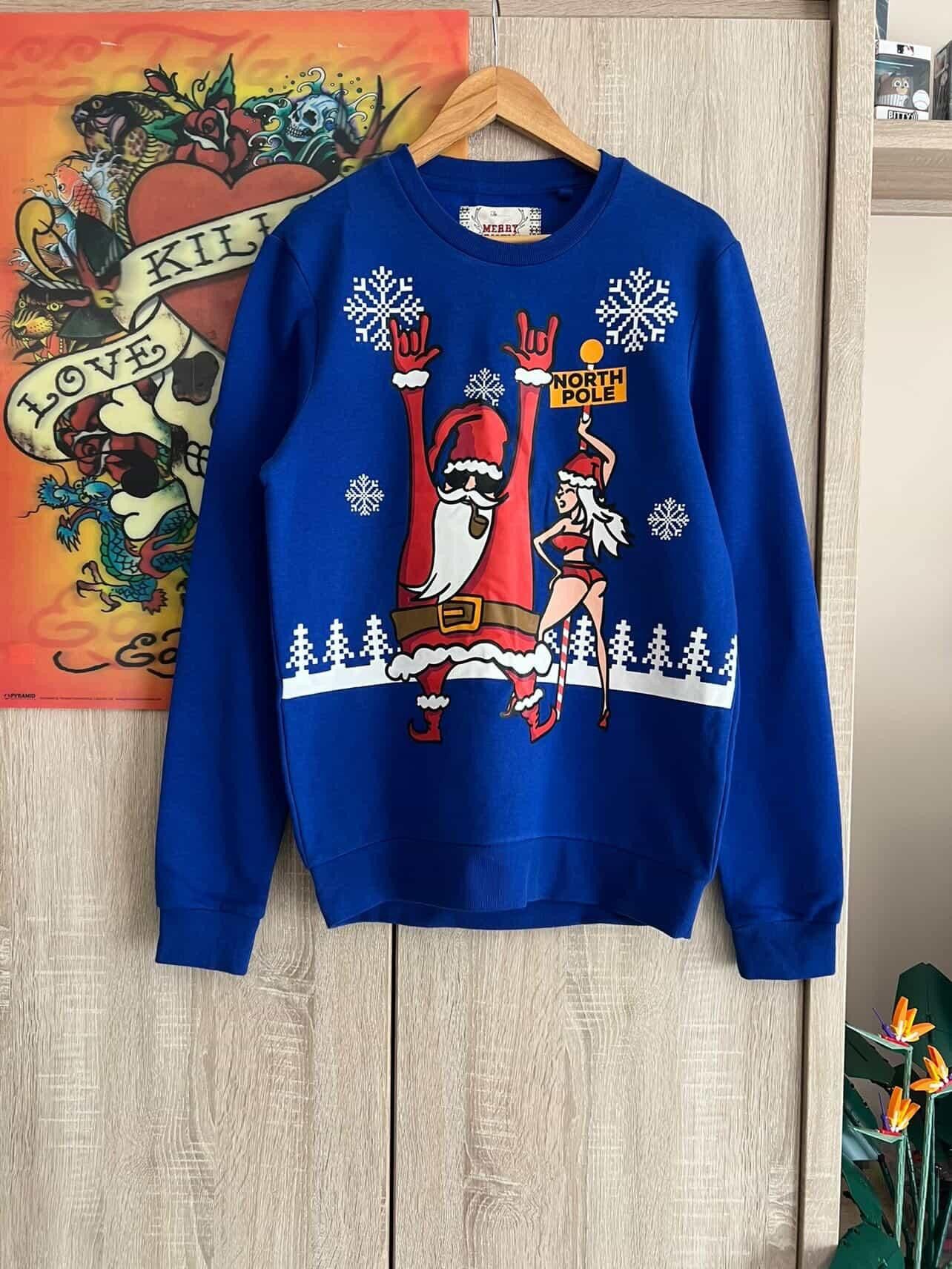 Other Merry Christmas crazy print sweatshirt Size US S / EU 44-46 / 1 - 1 Thumbnail