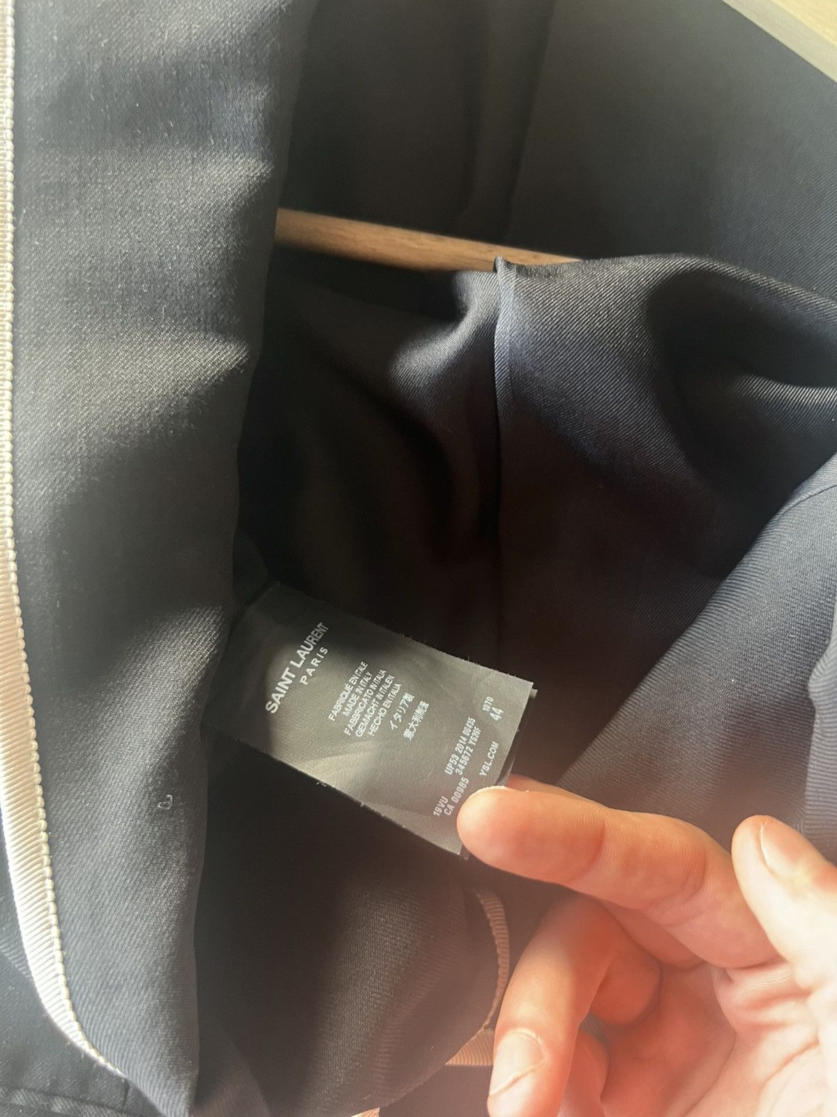 Saint Laurent Paris 2014 Piping blazer Size US S / EU 44-46 / 1 - 4 Thumbnail