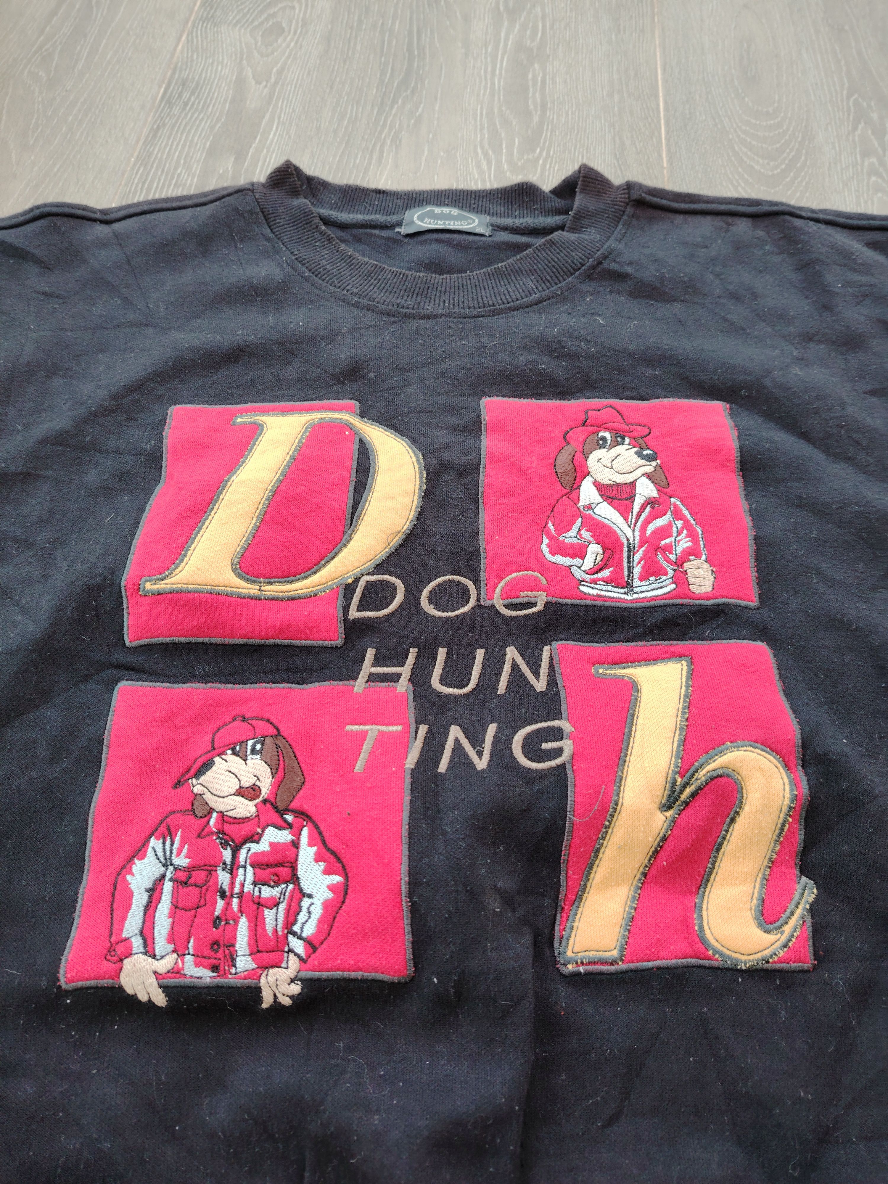 Vintage Vintage Dog Hunting Sweatshirt Pull Over Embroidery Size US XL / EU 56 / 4 - 2 Thumbnail