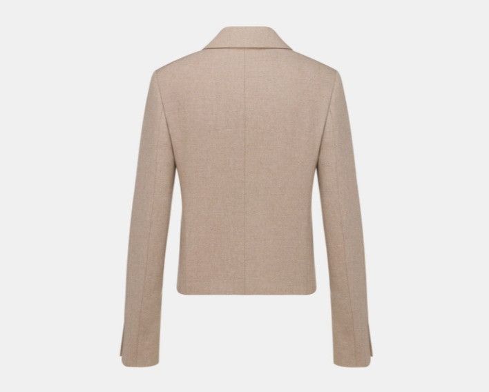 Dior o1w1db10425 443C253 Cropped Jacket in Beige Size US M / EU 48-50 / 2 - 2 Thumbnail
