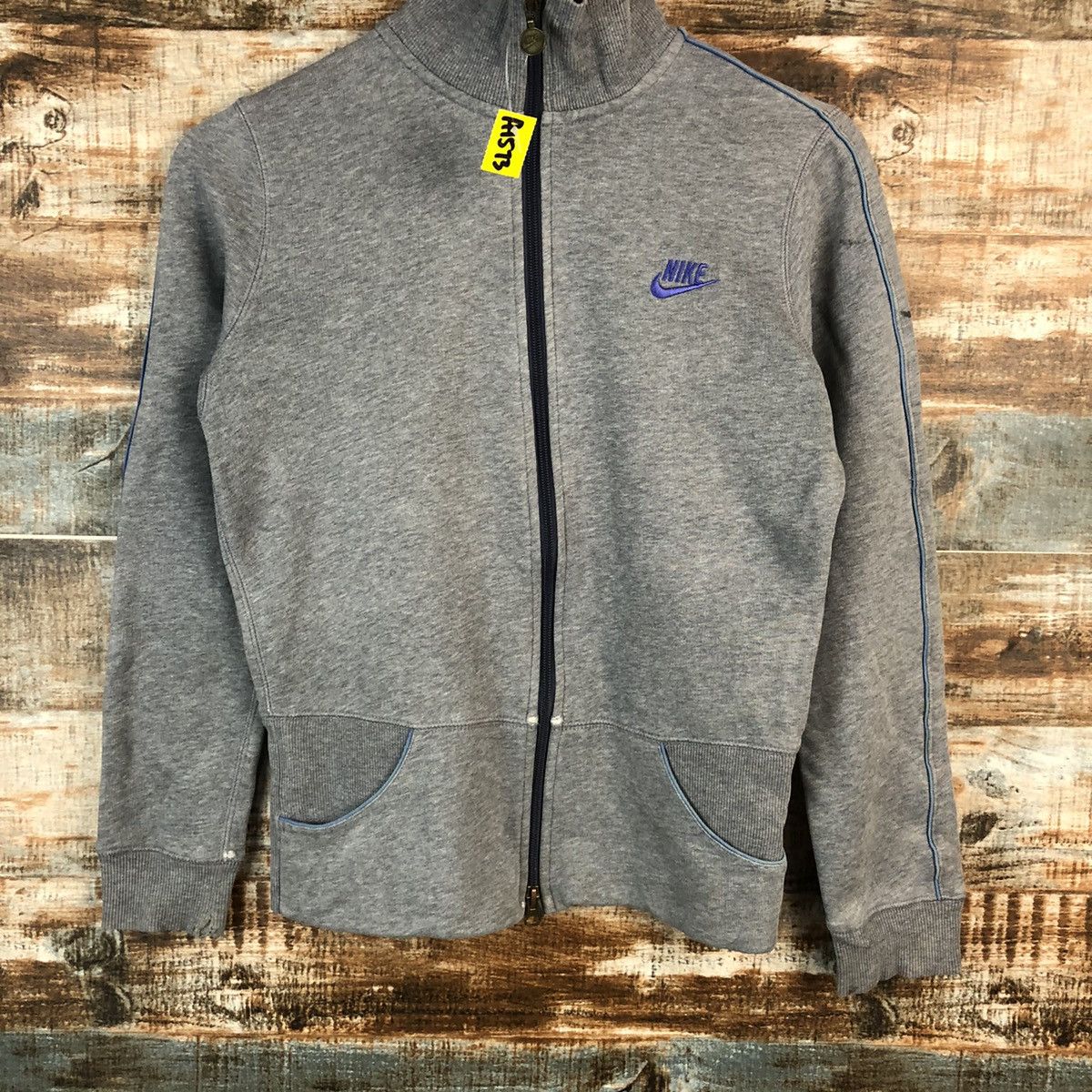 Nike Nike vintage sportwear Grey sweater Sweatshirt #A1573 Size S / US 4 / IT 40 - 3 Thumbnail