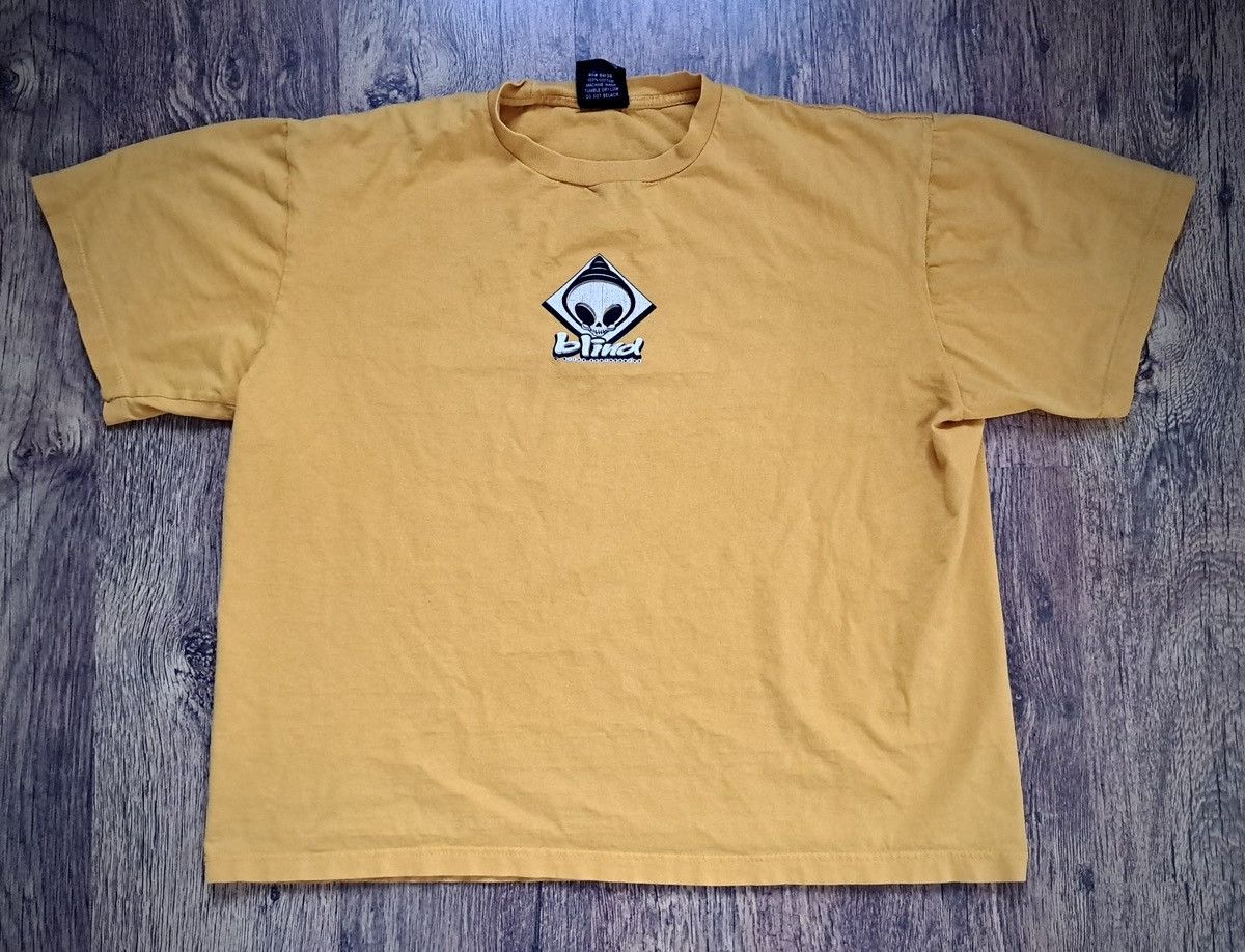 Vintage BLIND SKATEBOARDS x T-Shirt Size US L / EU 52-54 / 3 - 2 Thumbnail