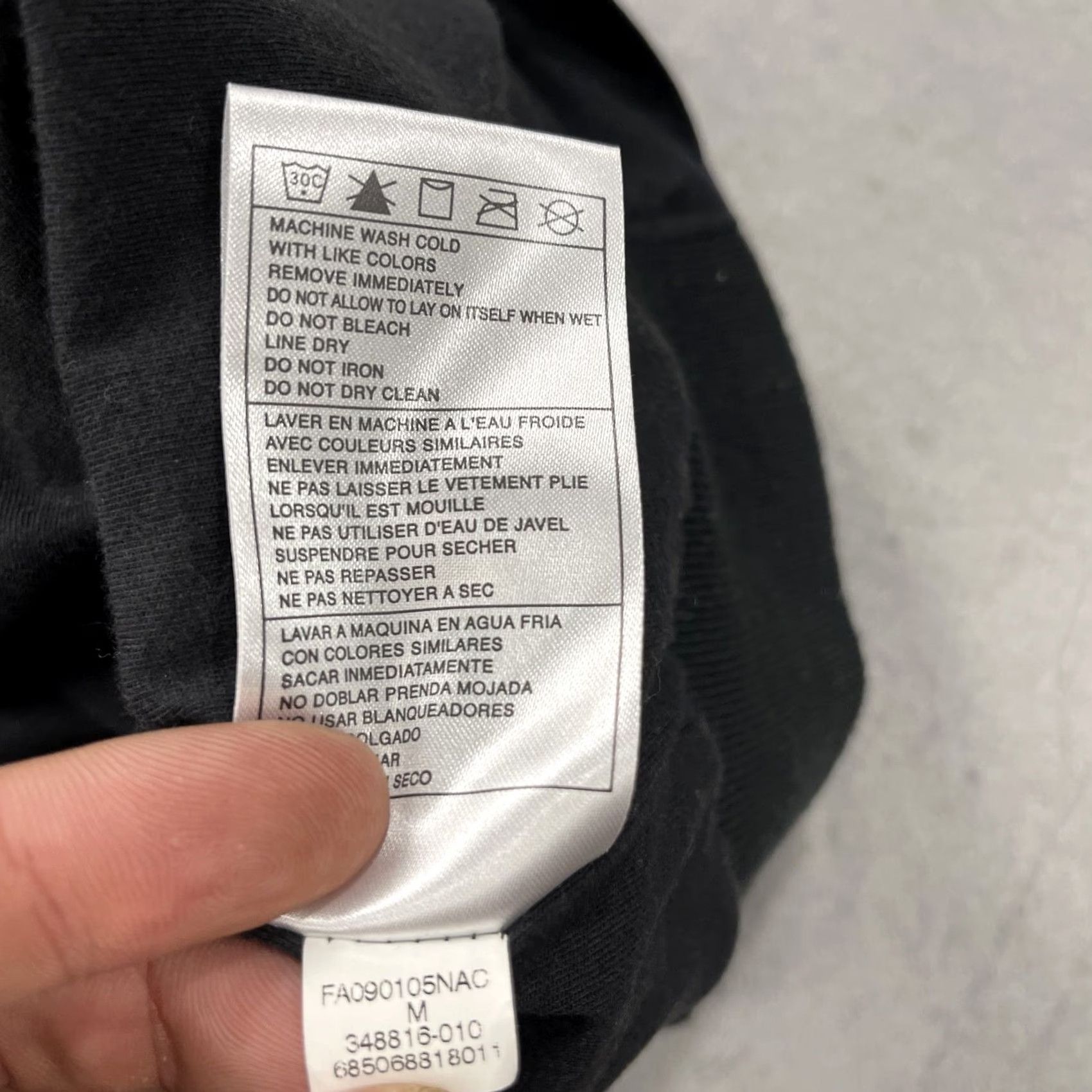 Jordan Brand VINTAGE Jordan Jacket Mens M Black Cement Windbreaker Full Zip Basketball Size US M / EU 48-50 / 2 - 5 Thumbnail