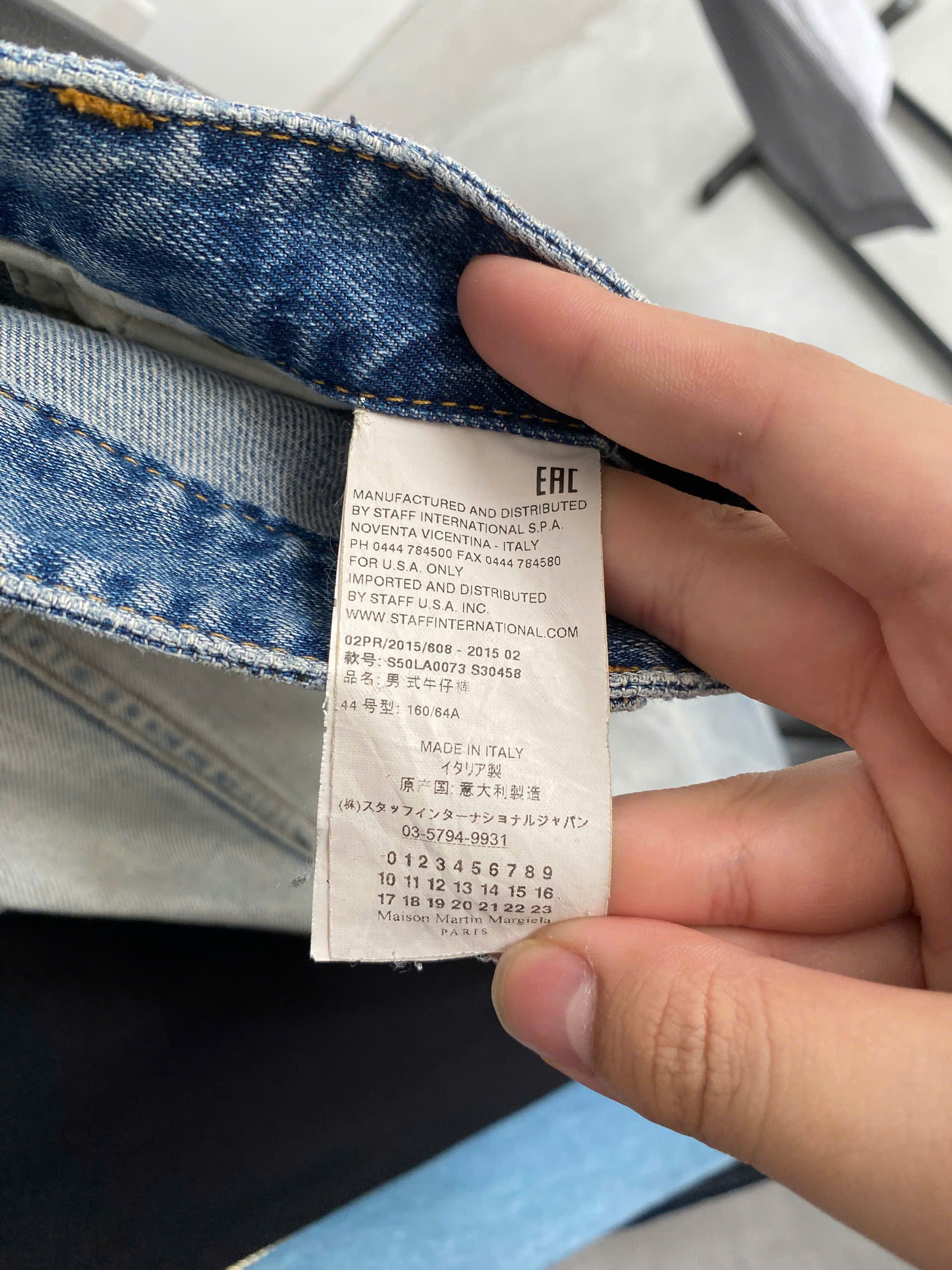 Maison Margiela Martin Margiela Line 10 Slim Denim Jeans Size US 28 / EU 44 - 6 Thumbnail